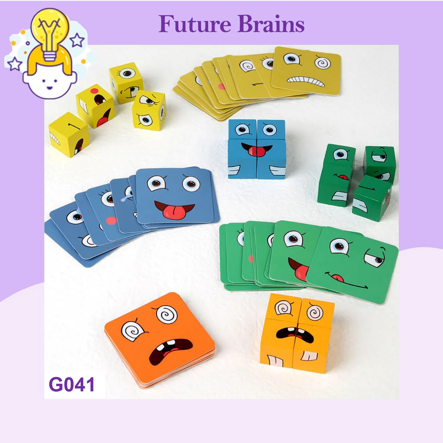 G041 - Face-changing expression toy
