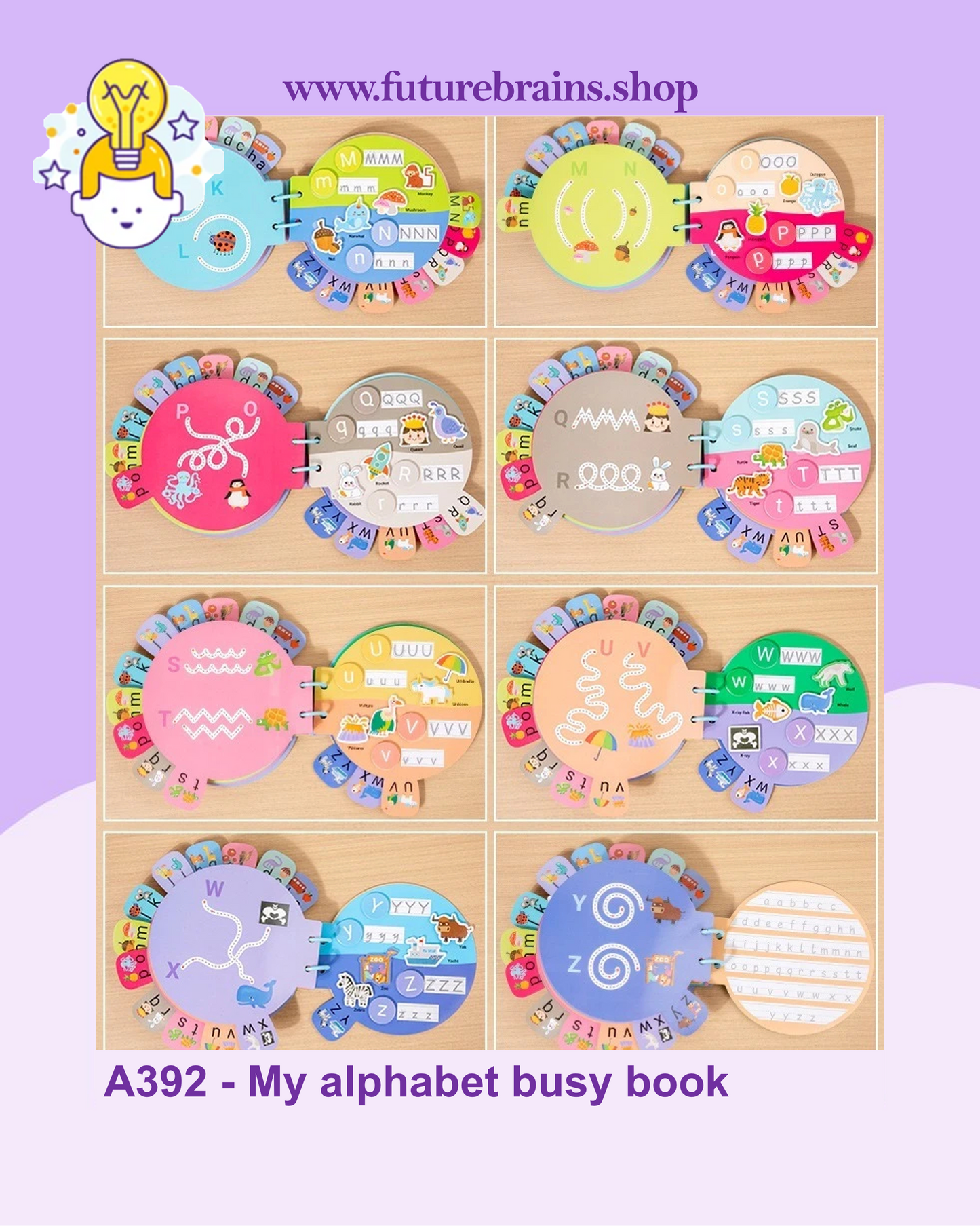 A392 - My alphabet busy book