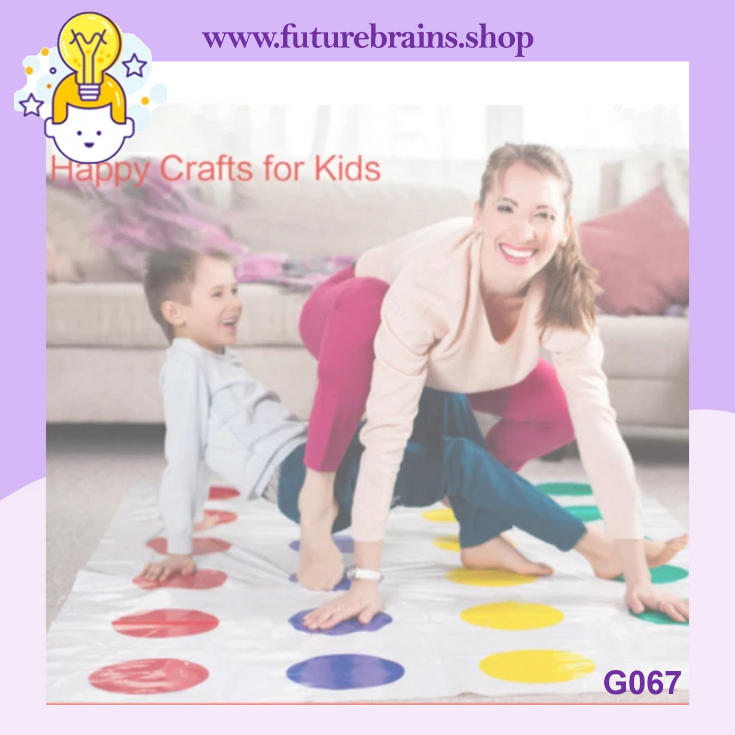 G067 - Twister - Dancing challenge mat