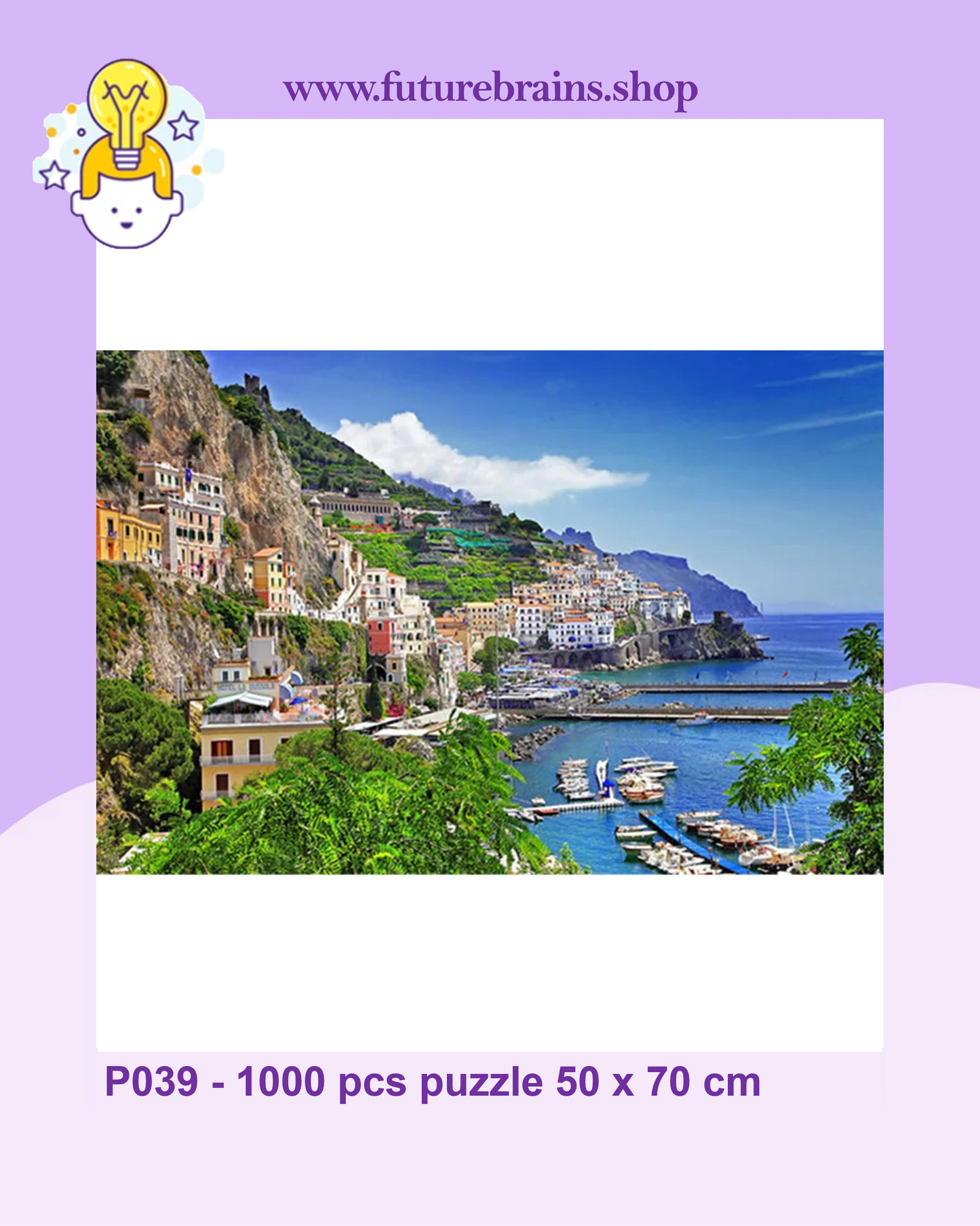 P039 - 1000 pcs puzzle 50 x 70 cm