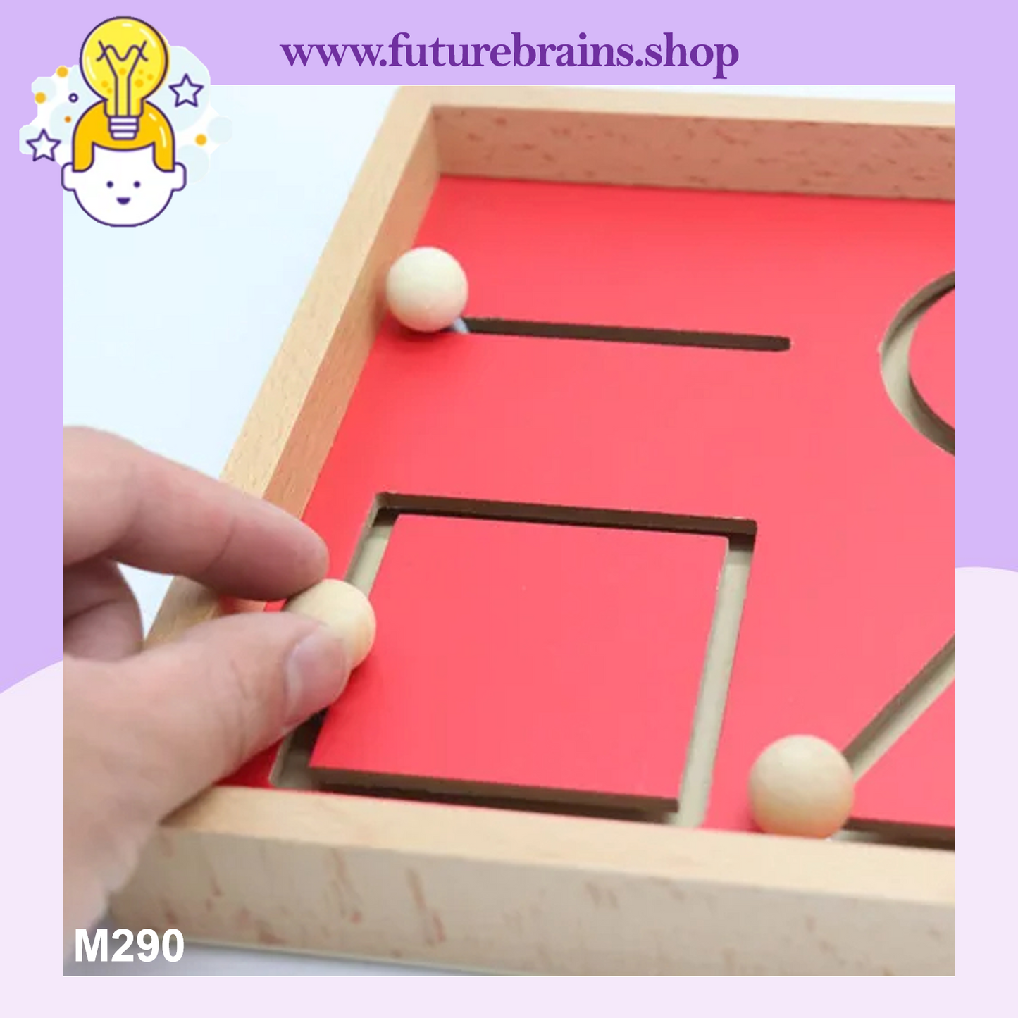 M290 - Montessori Geometric Tracing Board