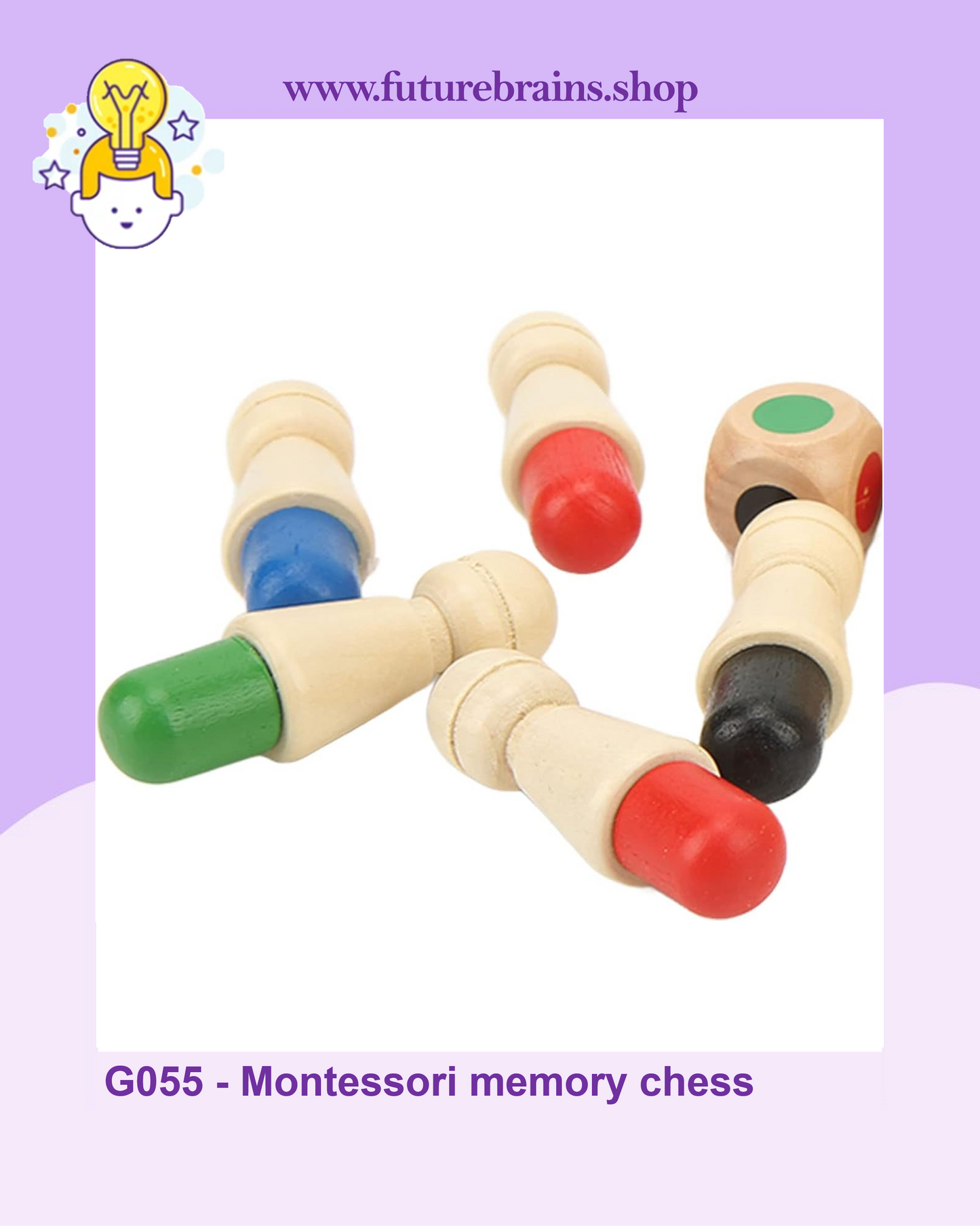 G055 - Montessori memory chess