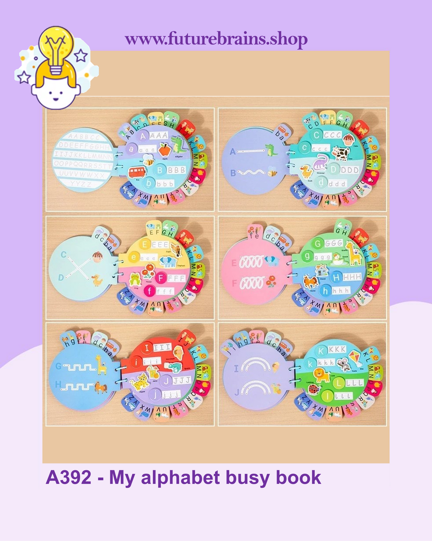 A392 - My alphabet busy book