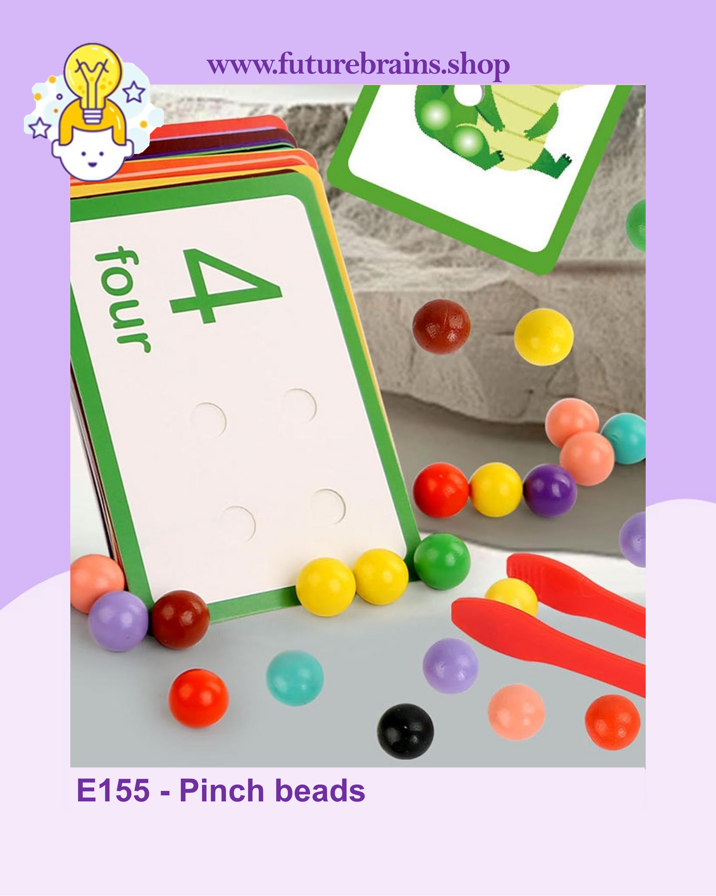 E155 - Pinch beads