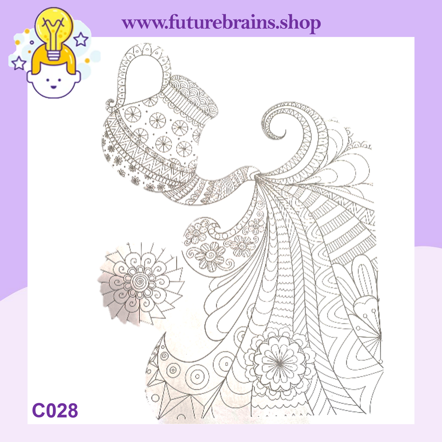 C028 - Mandala coloring book