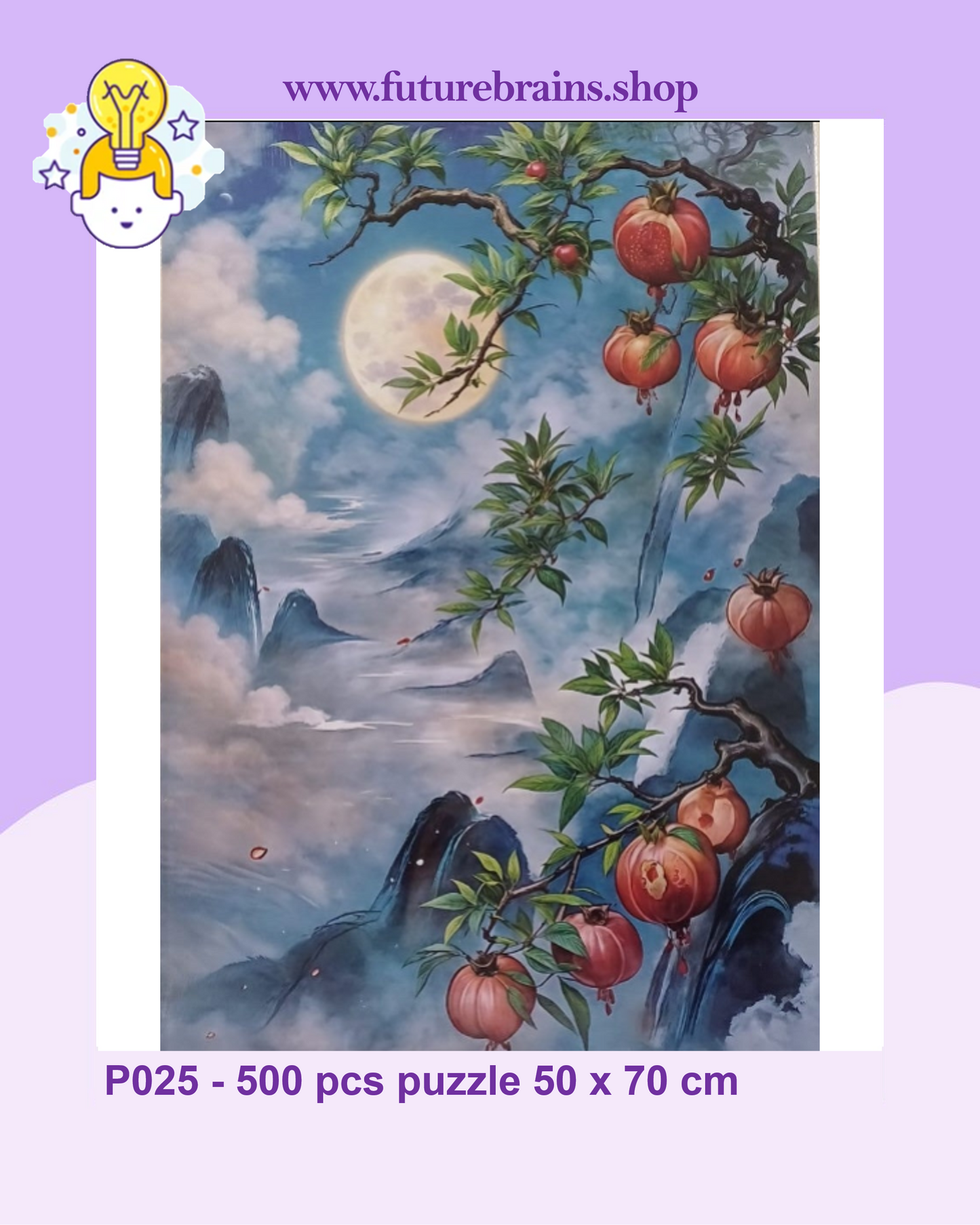 P025 - 500 pcs puzzle 50 x 70 cm