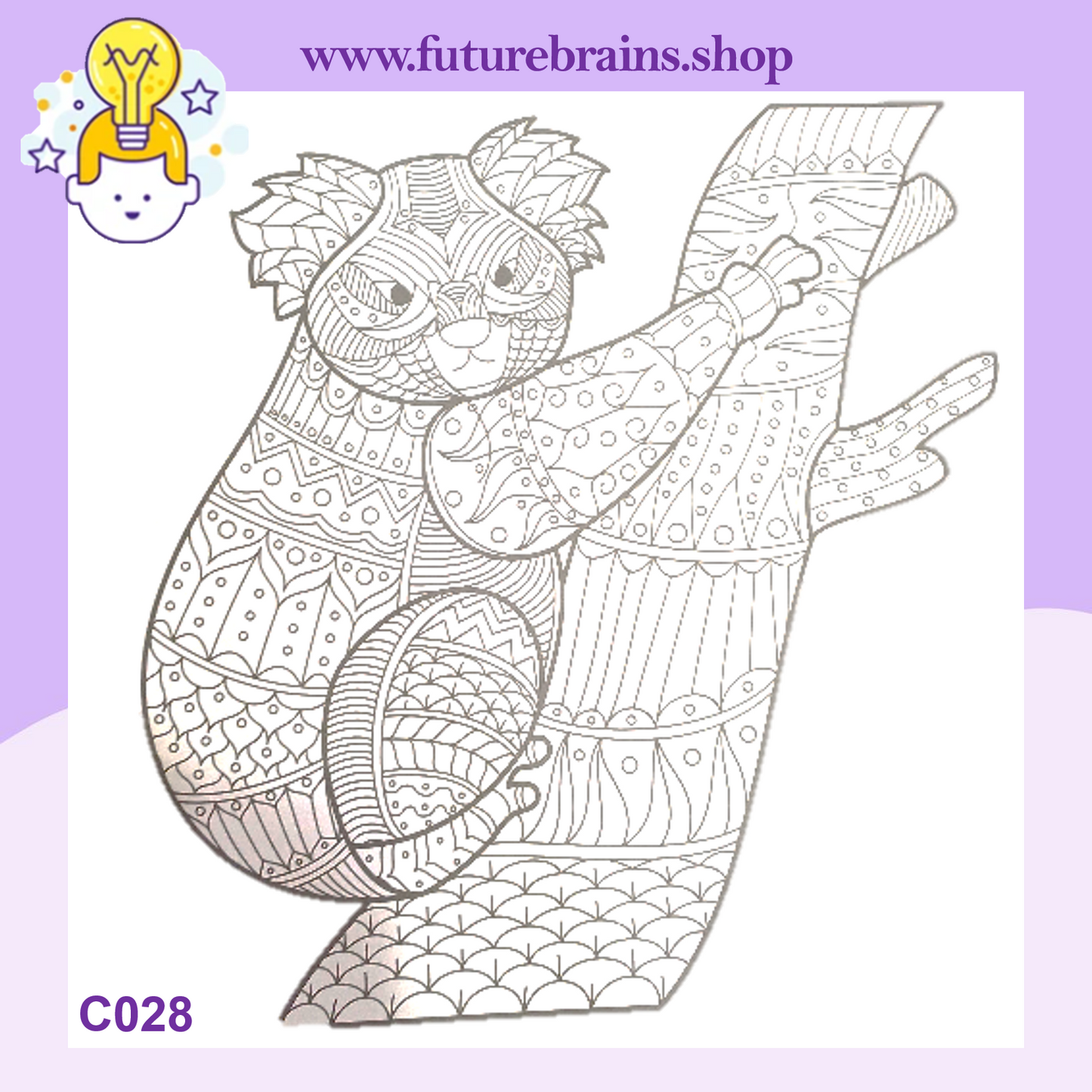C028 - Mandala coloring book