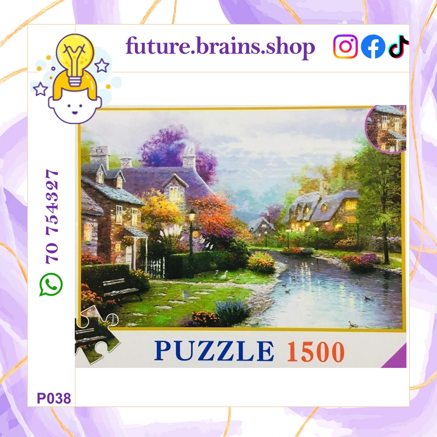 P038 - 1500 pcs puzzle