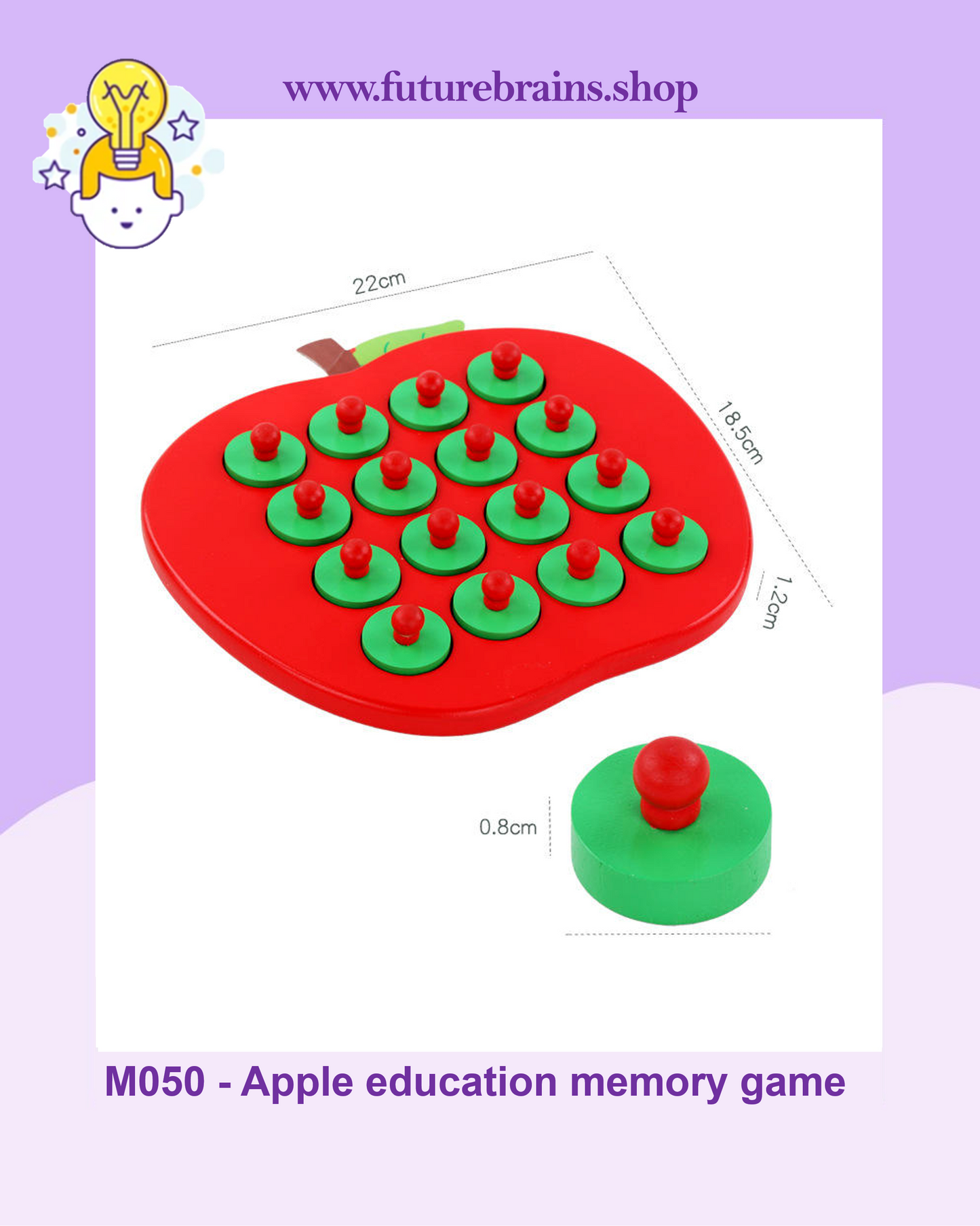 M050 - Apple early education memory game
