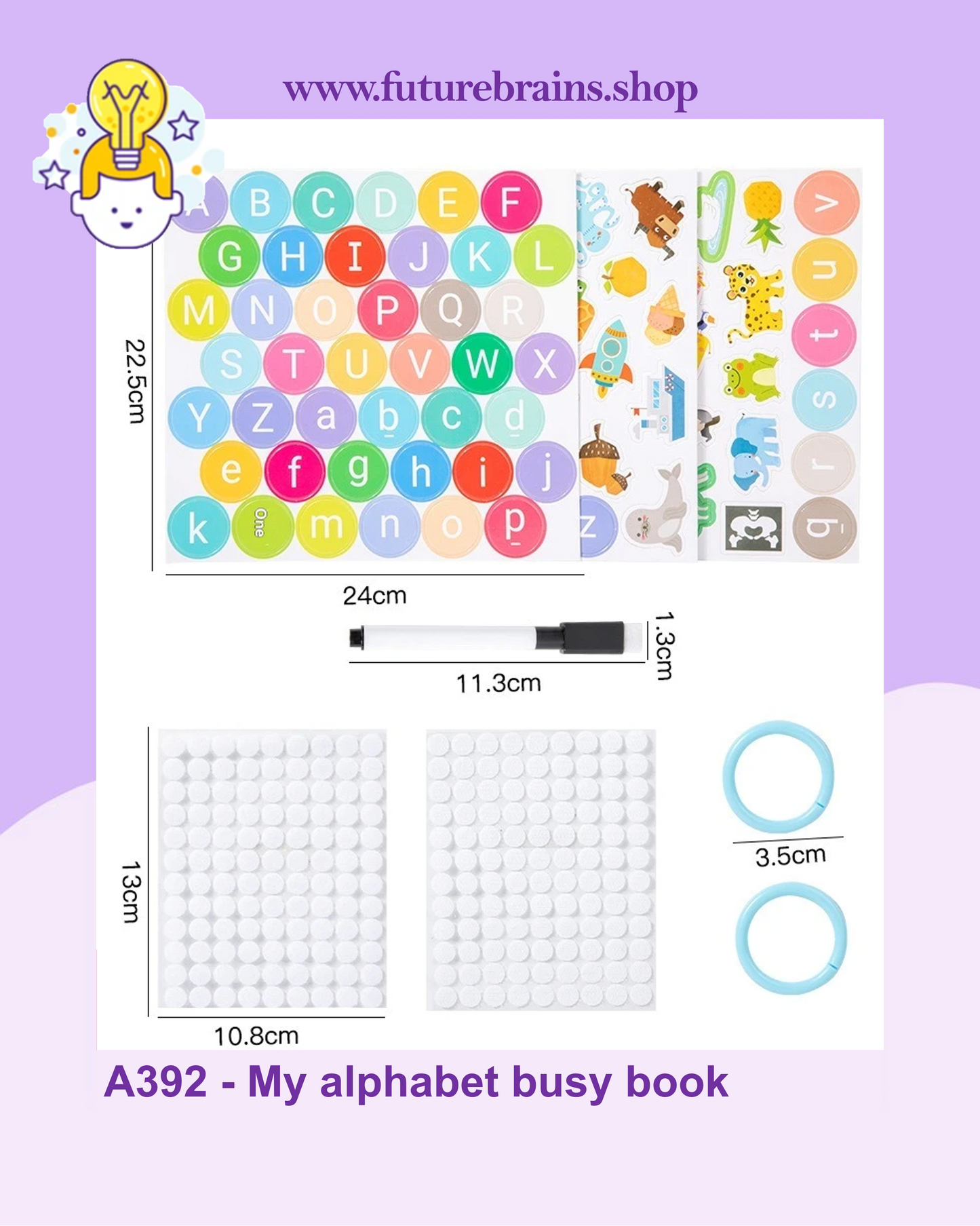 A392 - My alphabet busy book