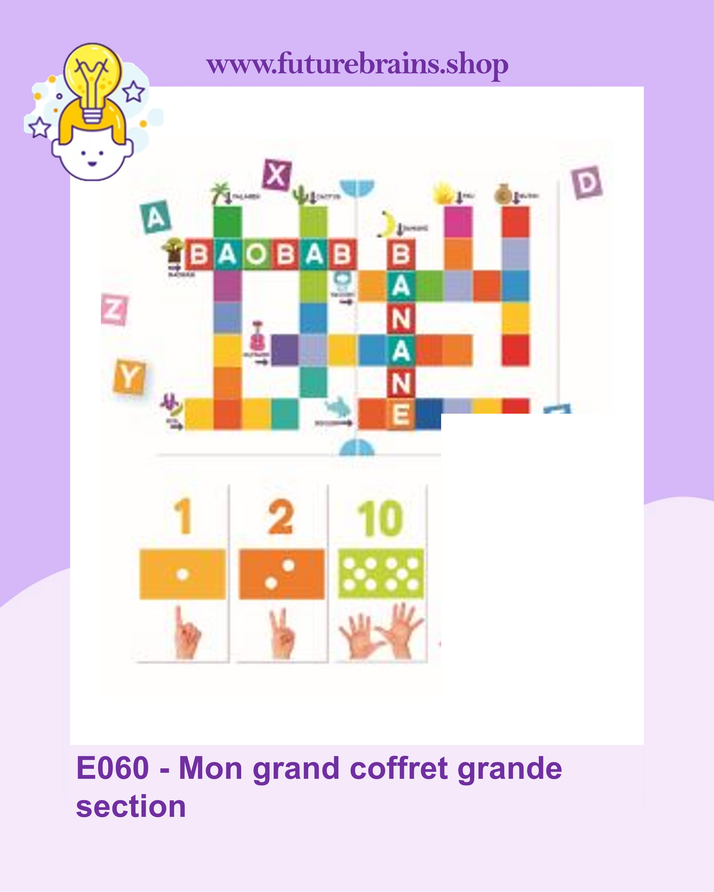 E060 - La petite ecole - Mon grand coffret grande section