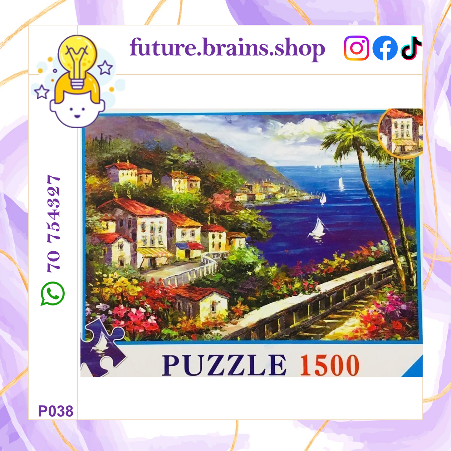 P038 - 1500 pcs puzzle