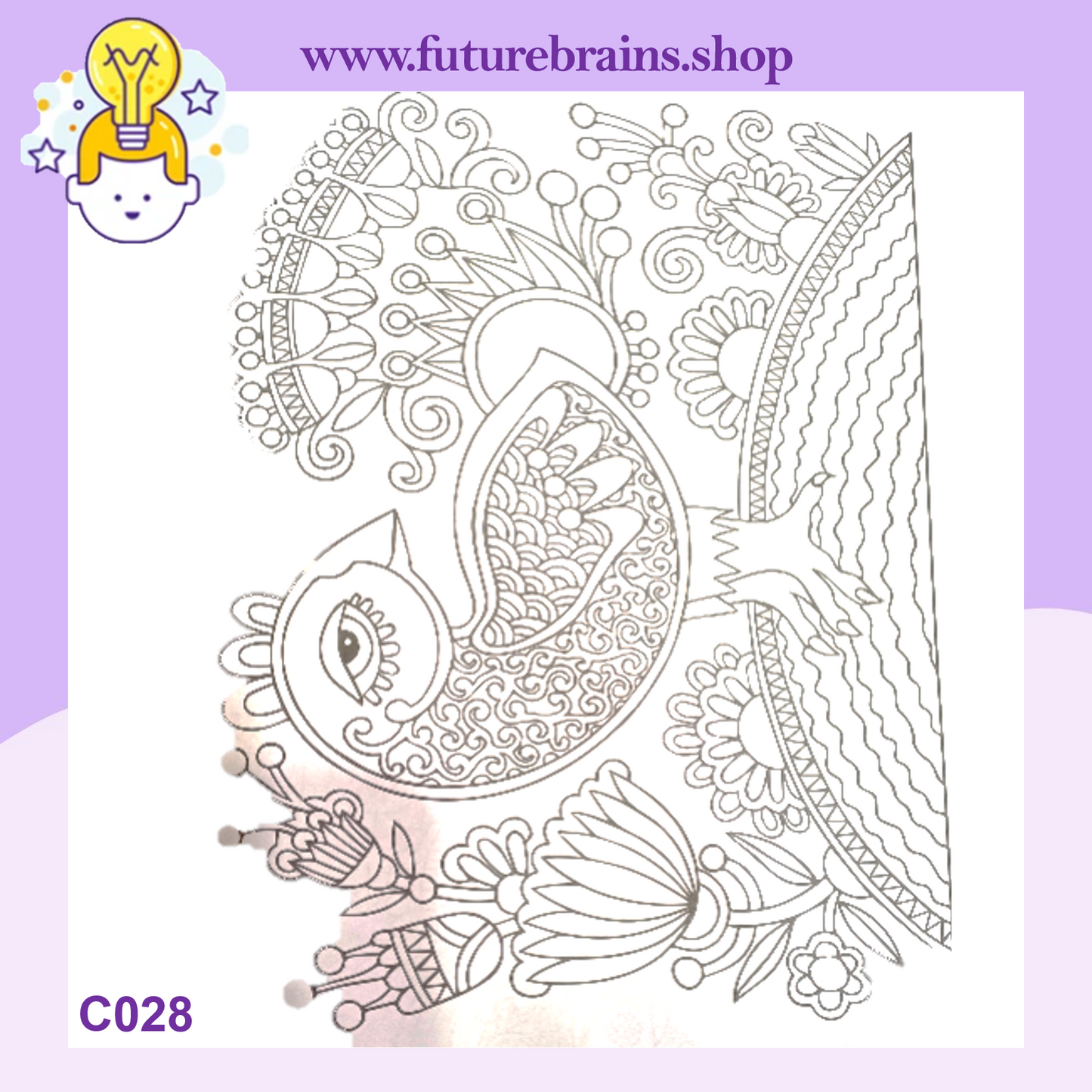 C028 - Mandala coloring book