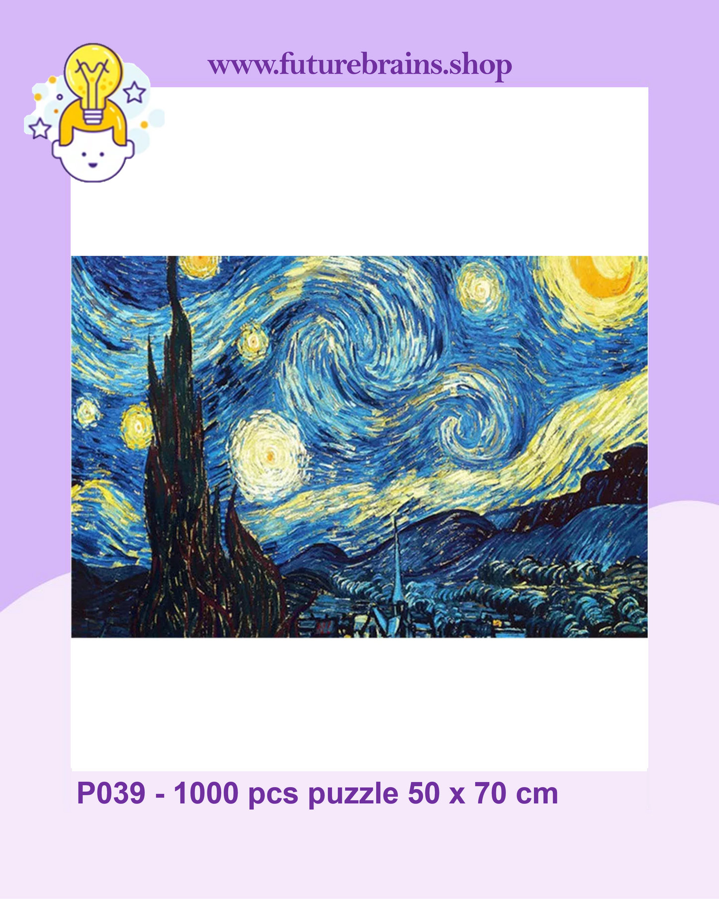 P039 - 1000 pcs puzzle 50 x 70 cm