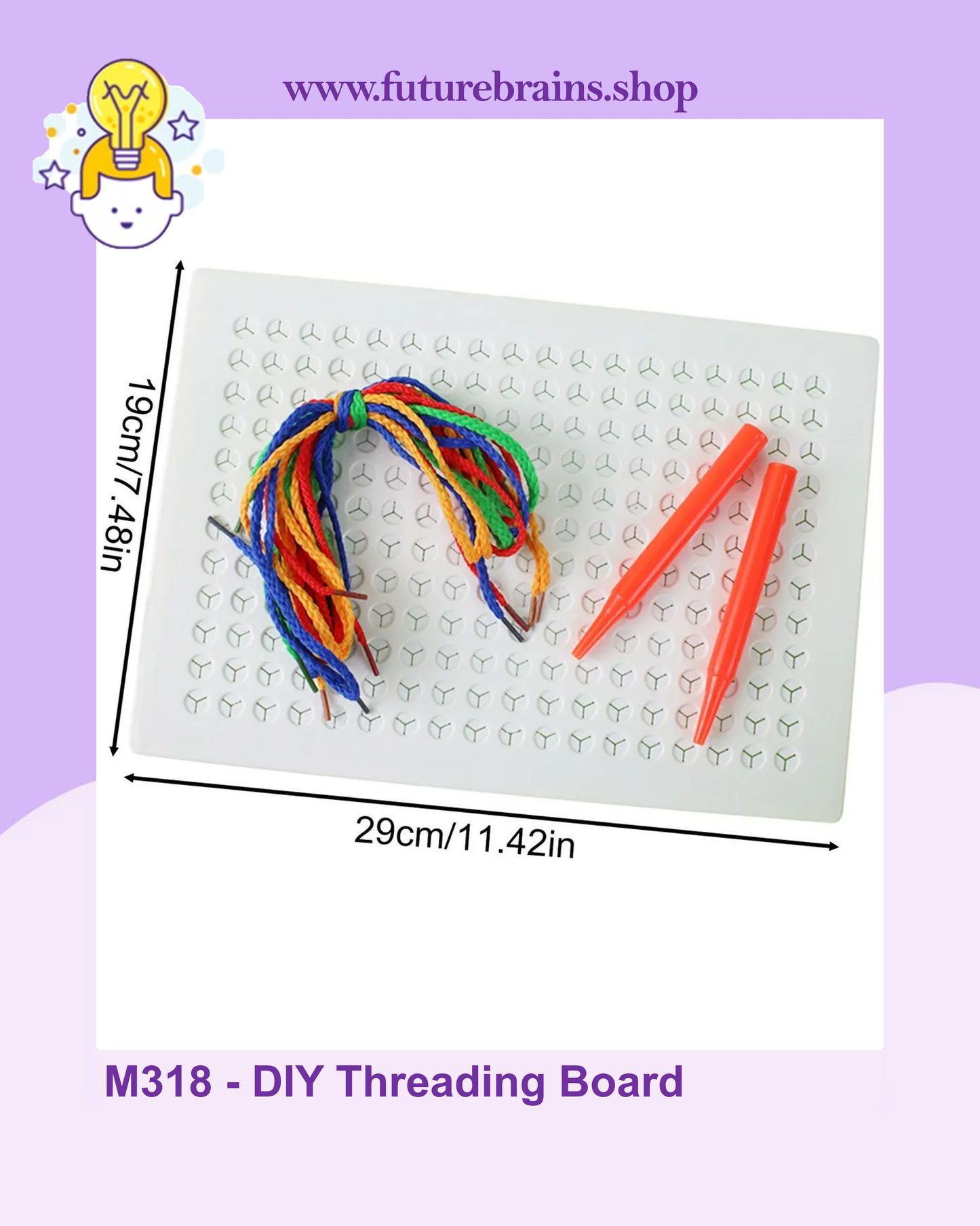 M318 - DIY Children's Threading Board