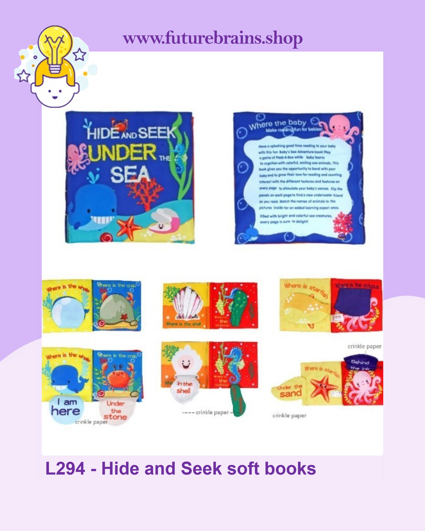 L294 - Hide and Seek soft books