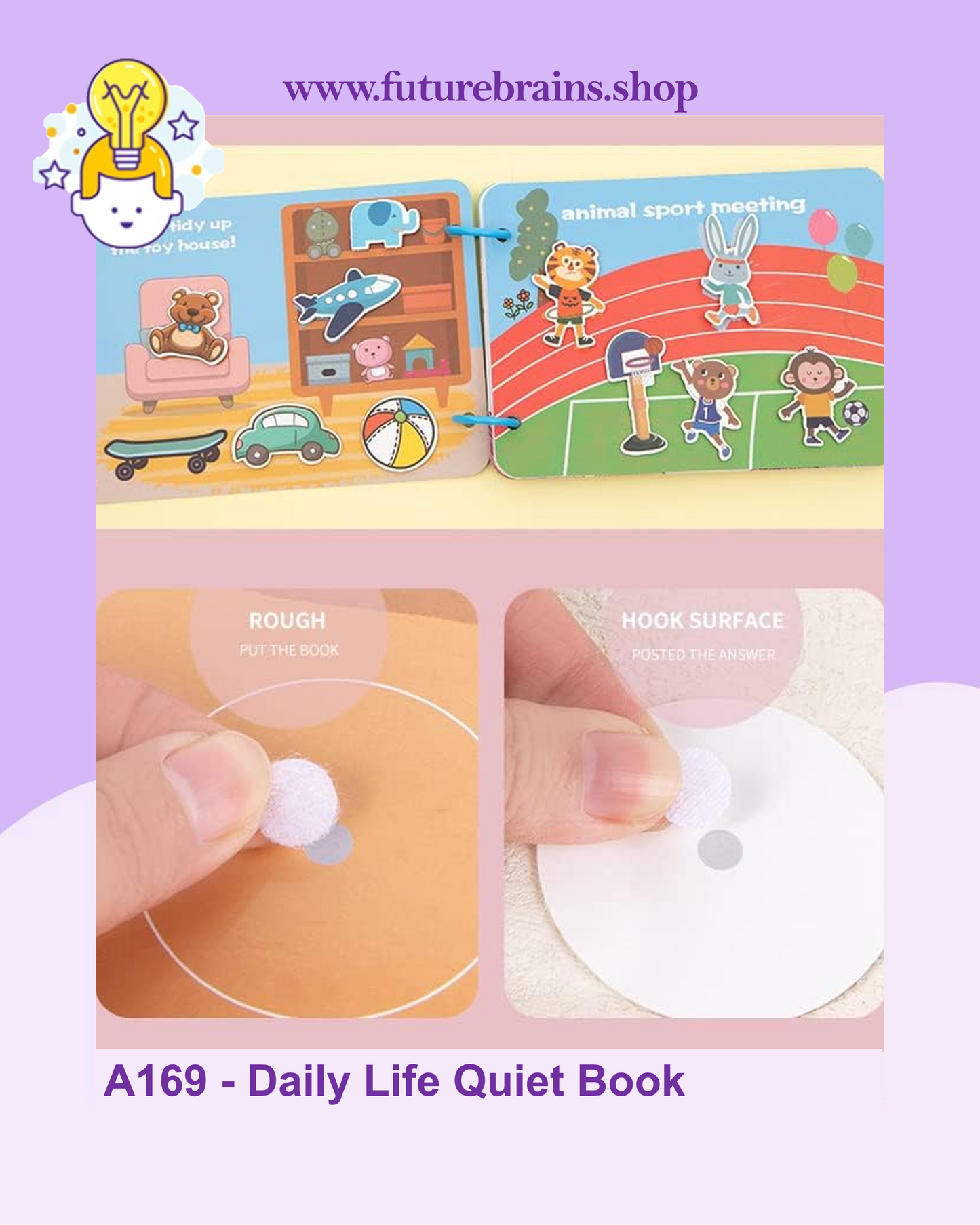 A169 - Daily Life Quiet Book