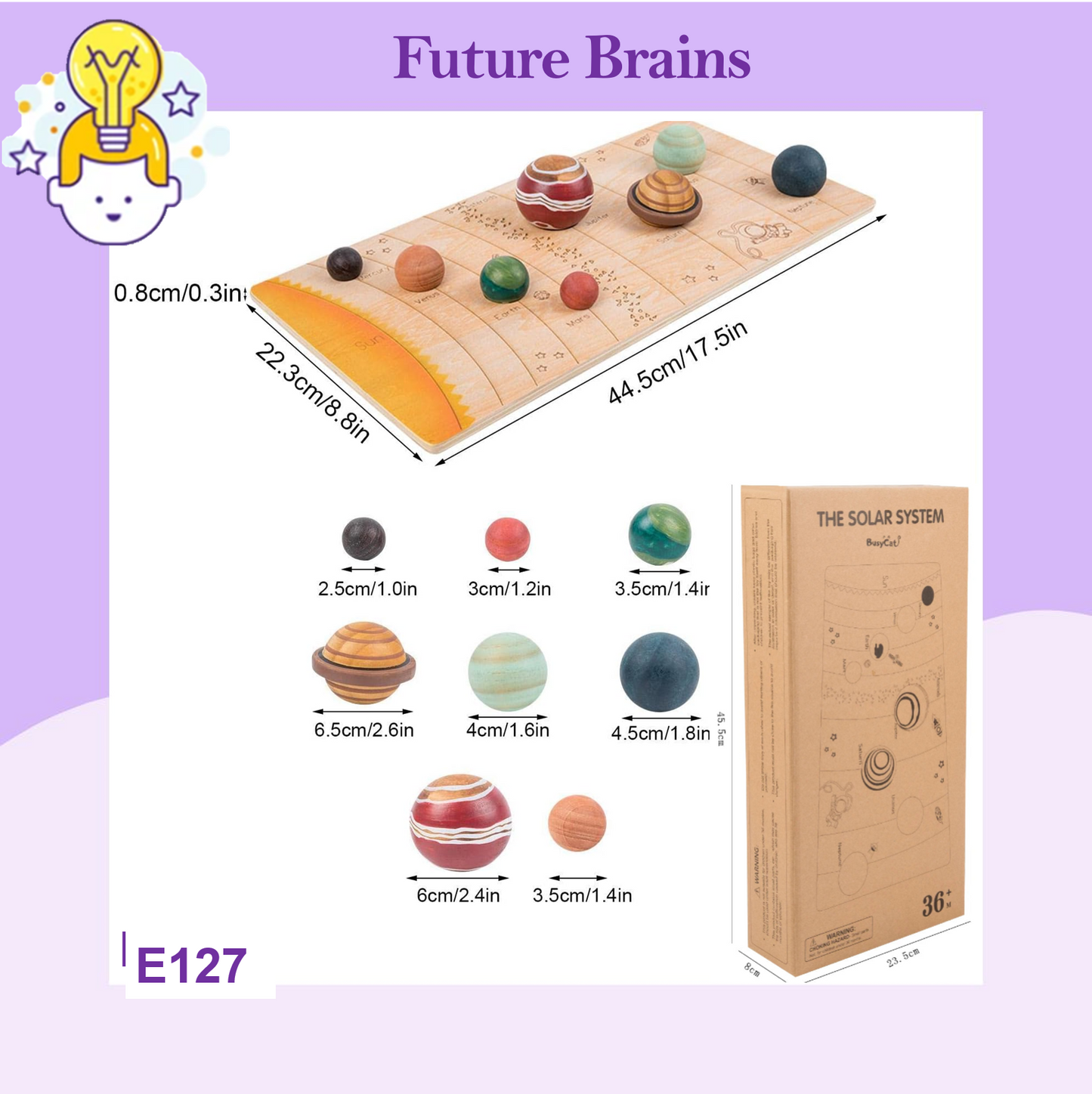 E127 - Wooden solar system