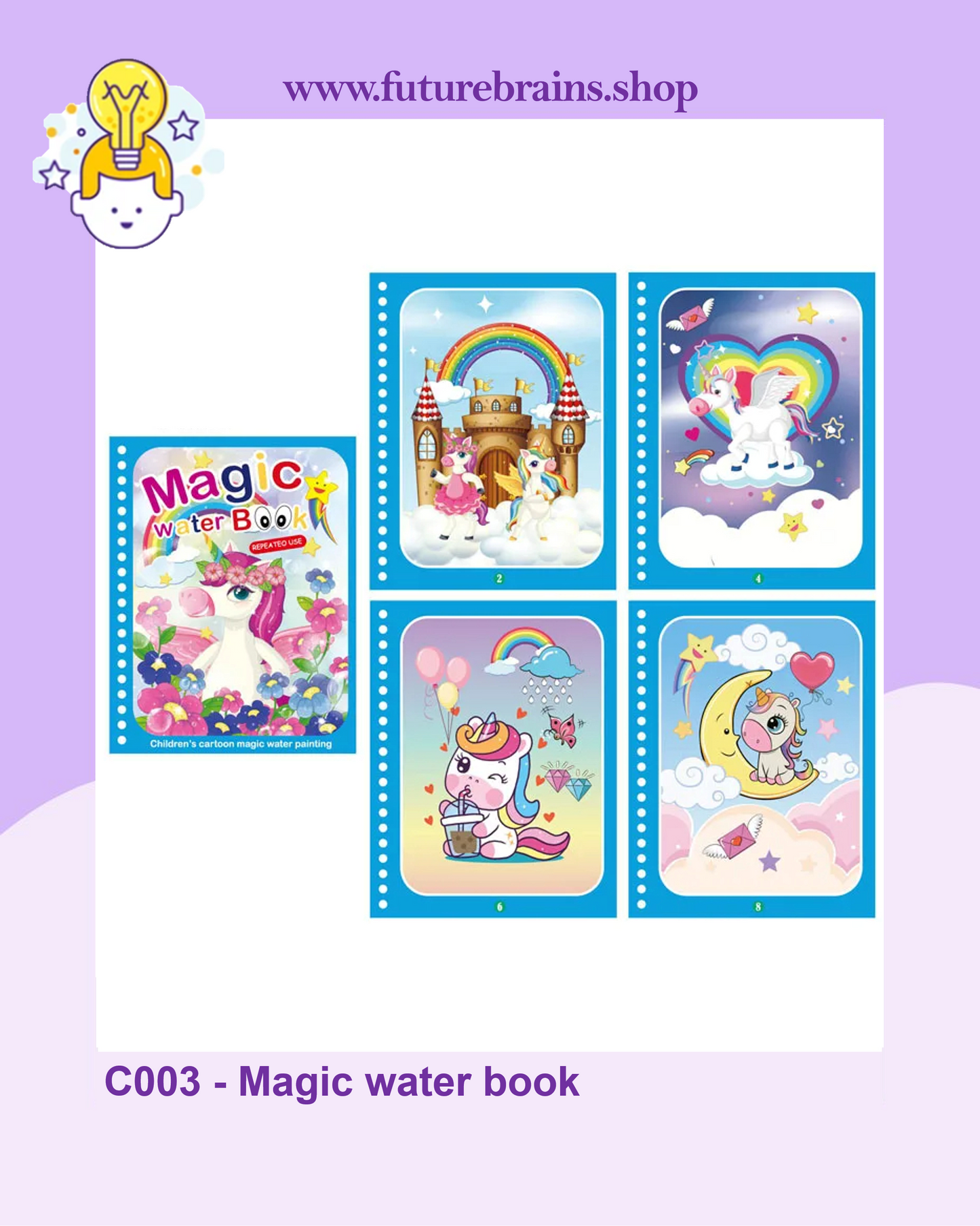 C003 - Magic water book (buy 5 for 5$)