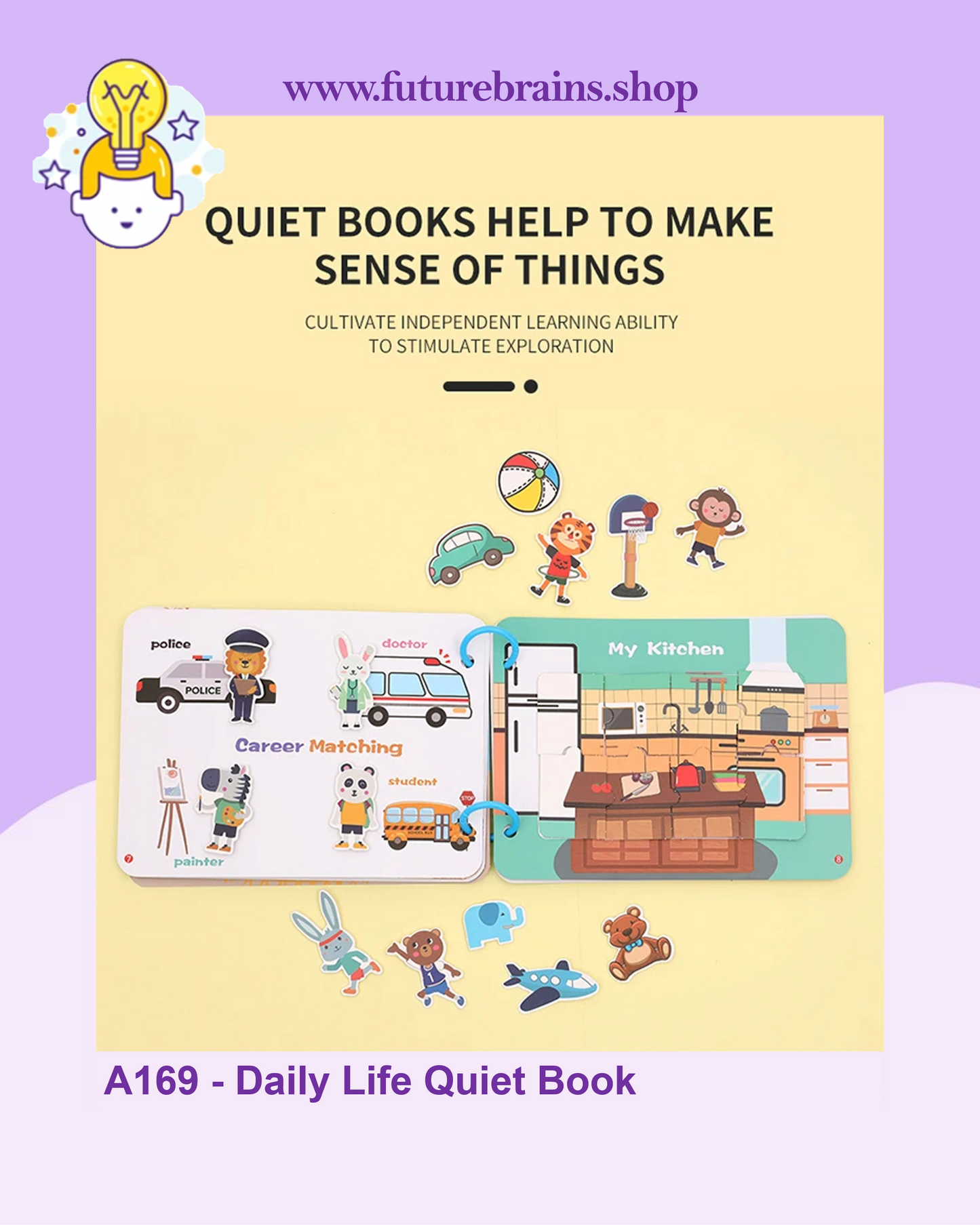 A169 - Daily Life Quiet Book