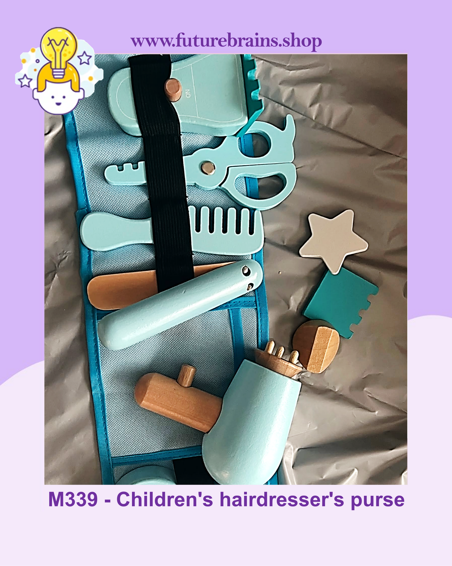 M339 - Children's hairdresser's purse