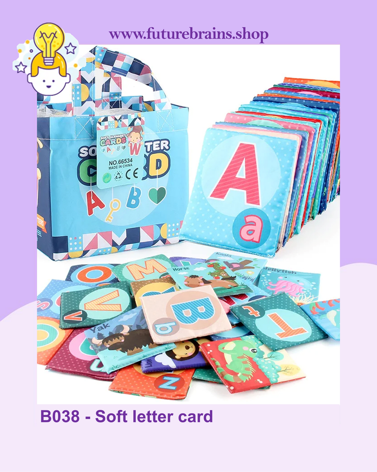 B038 - Soft letter card