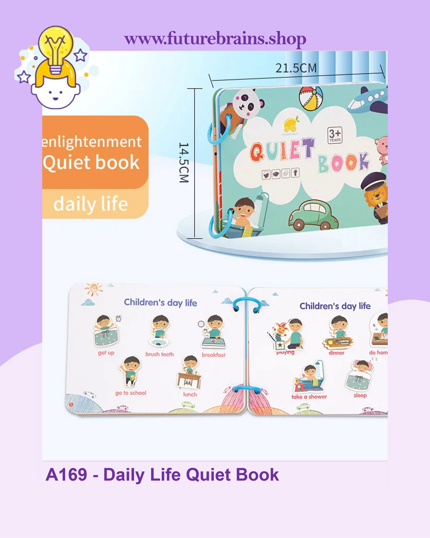 A169 - Daily Life Quiet Book