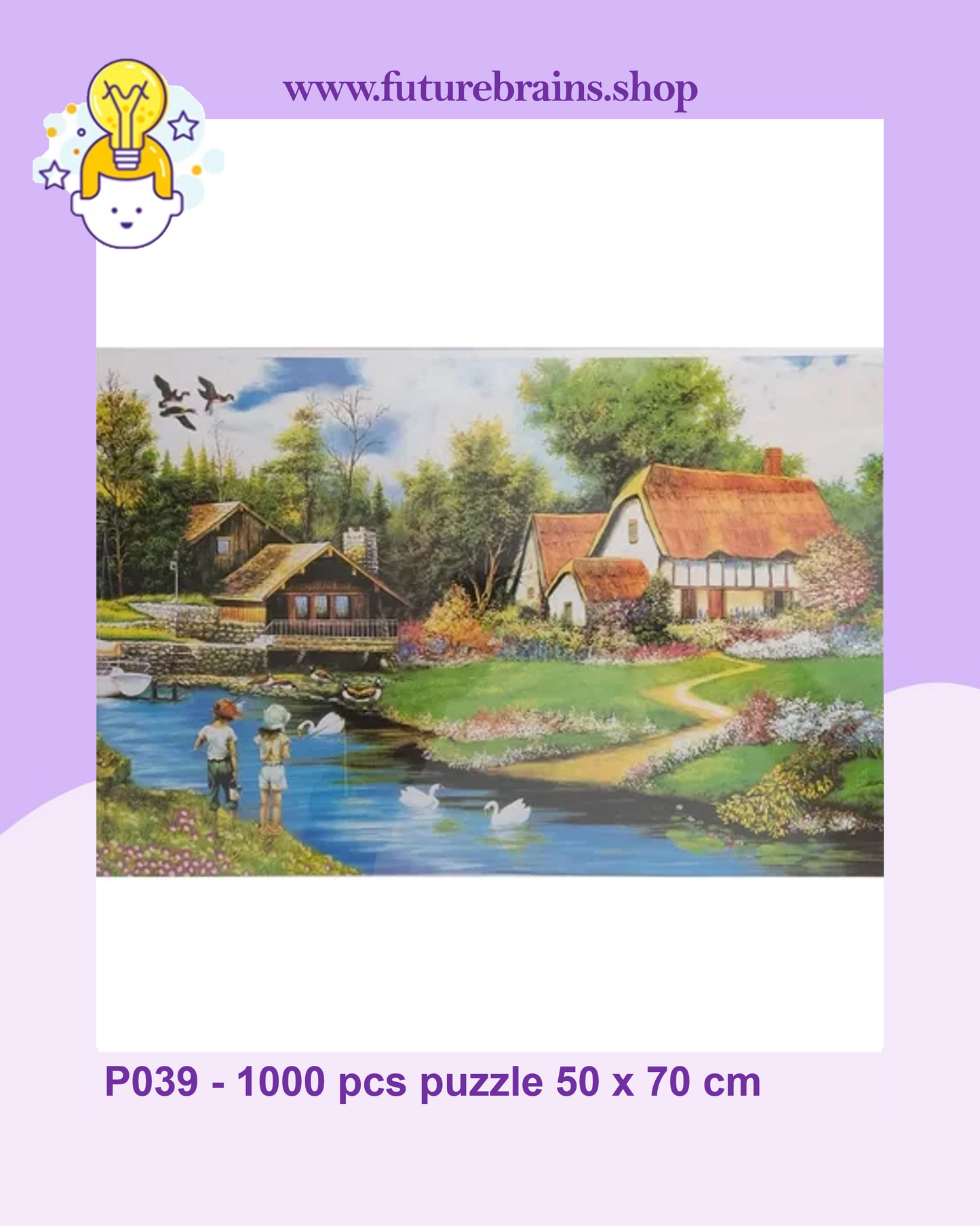 P039 - 1000 pcs puzzle 50 x 70 cm