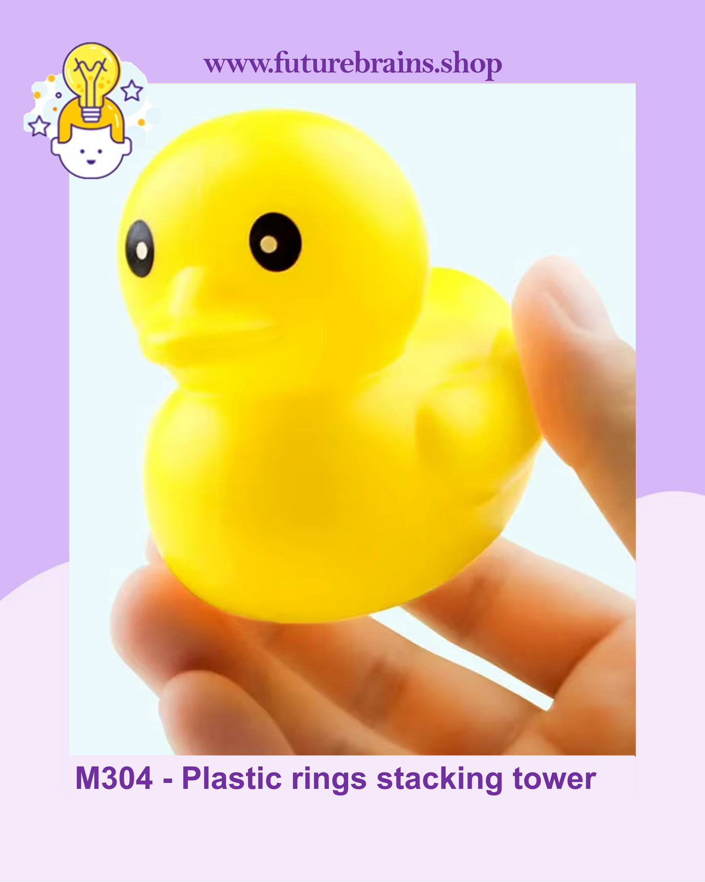 M304 - Plastic rings stacking tower