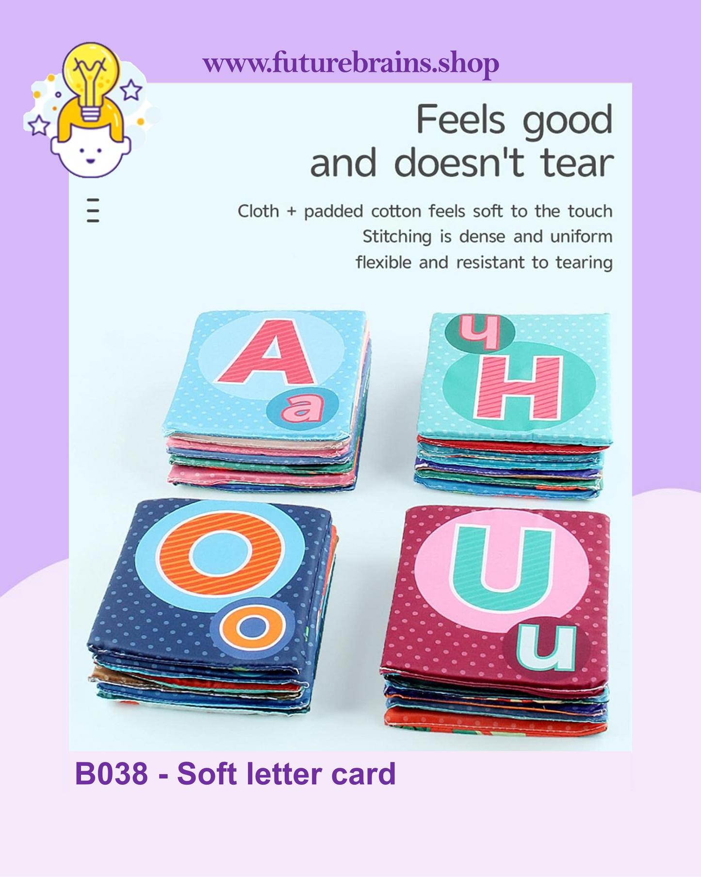 B038 - Soft letter card