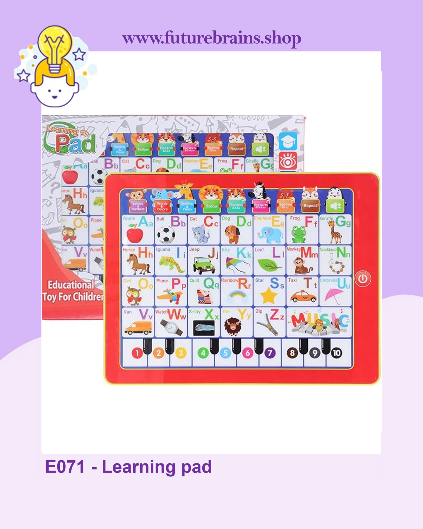 E071 - Learning pad