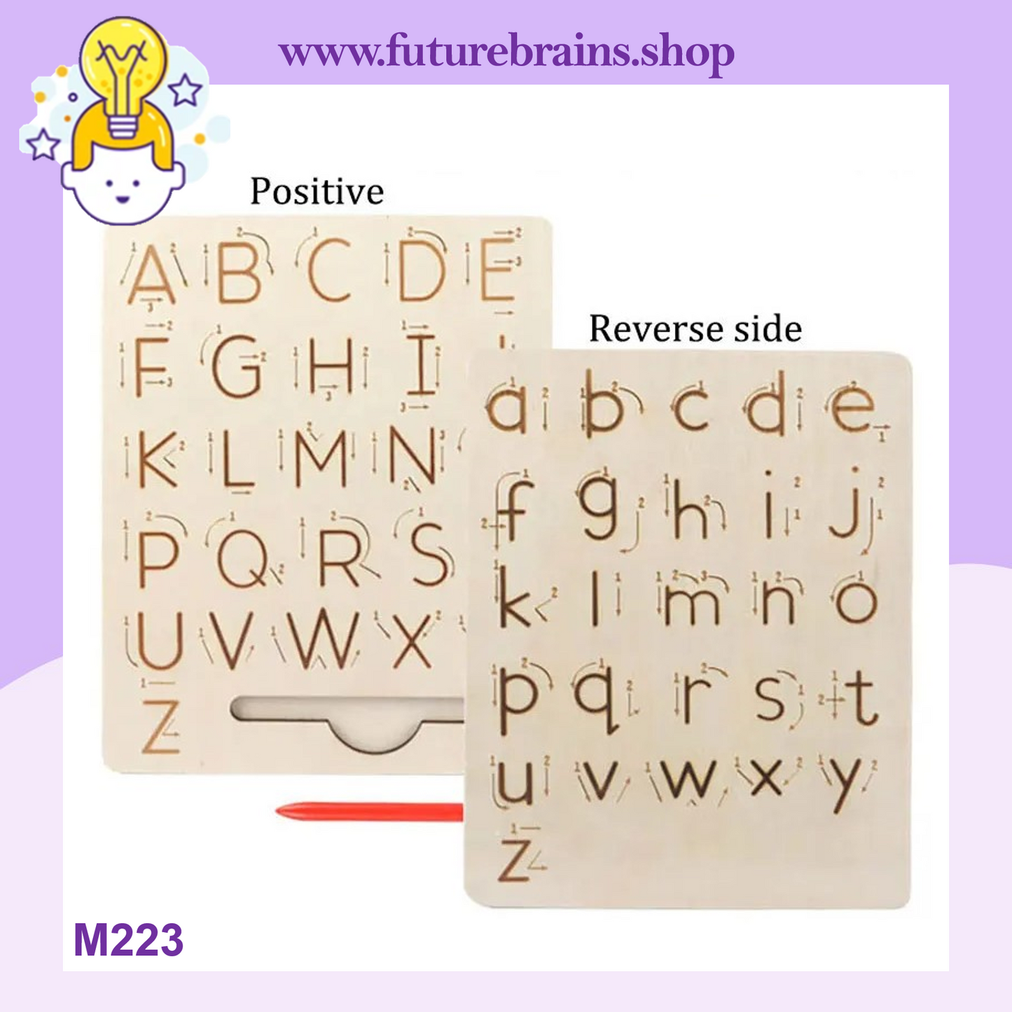 M223 - Letter pencil carrier