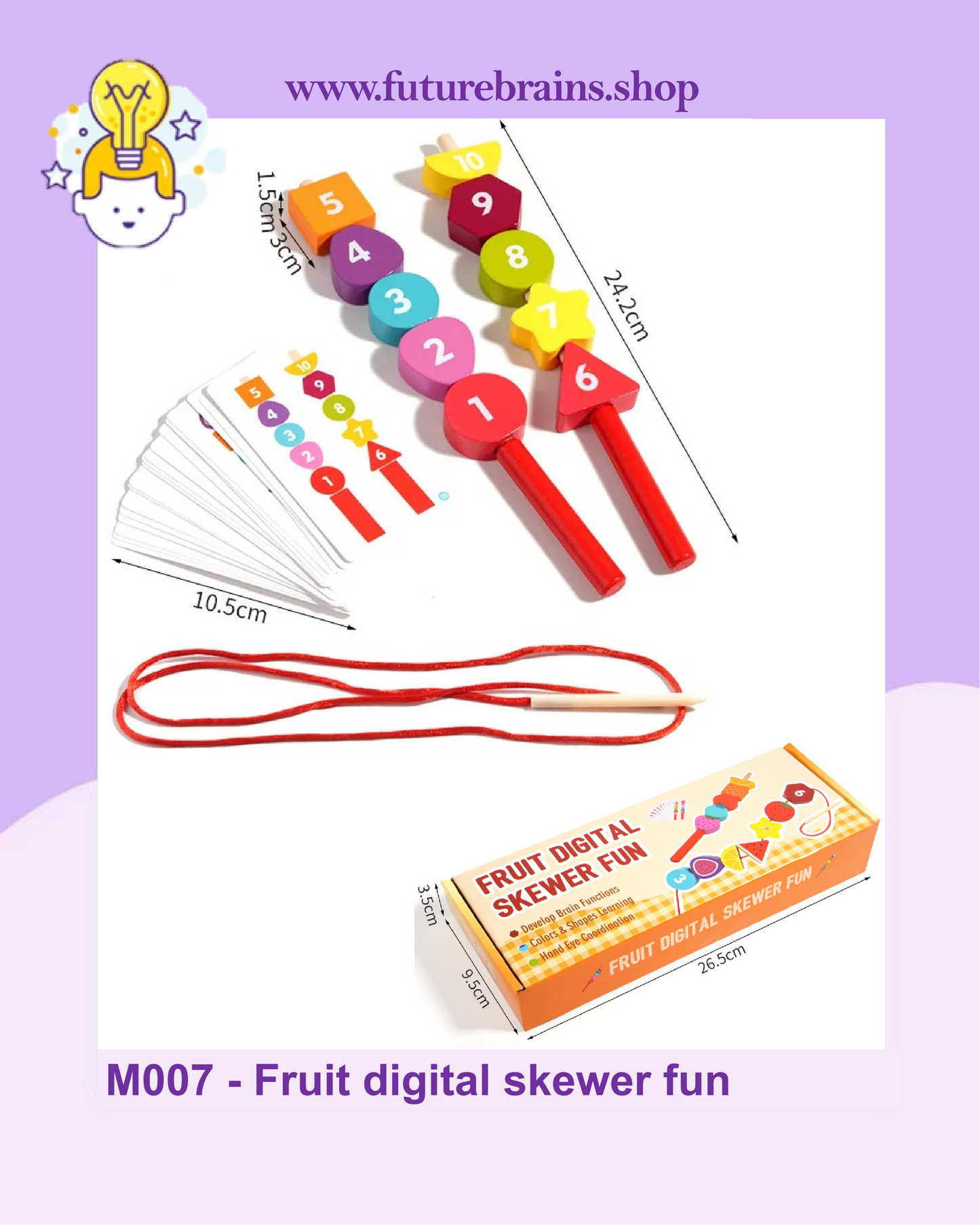 M007 - Fruit digital skewer fun