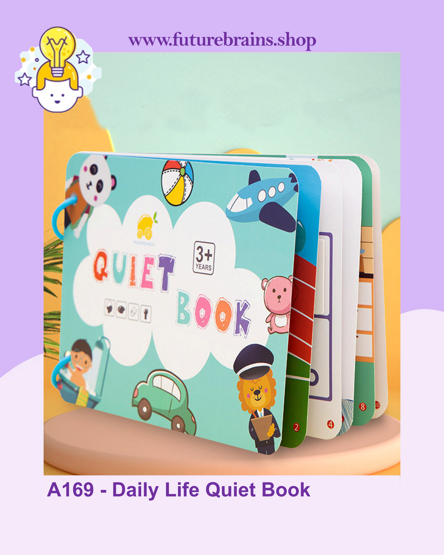 A169 - Daily Life Quiet Book
