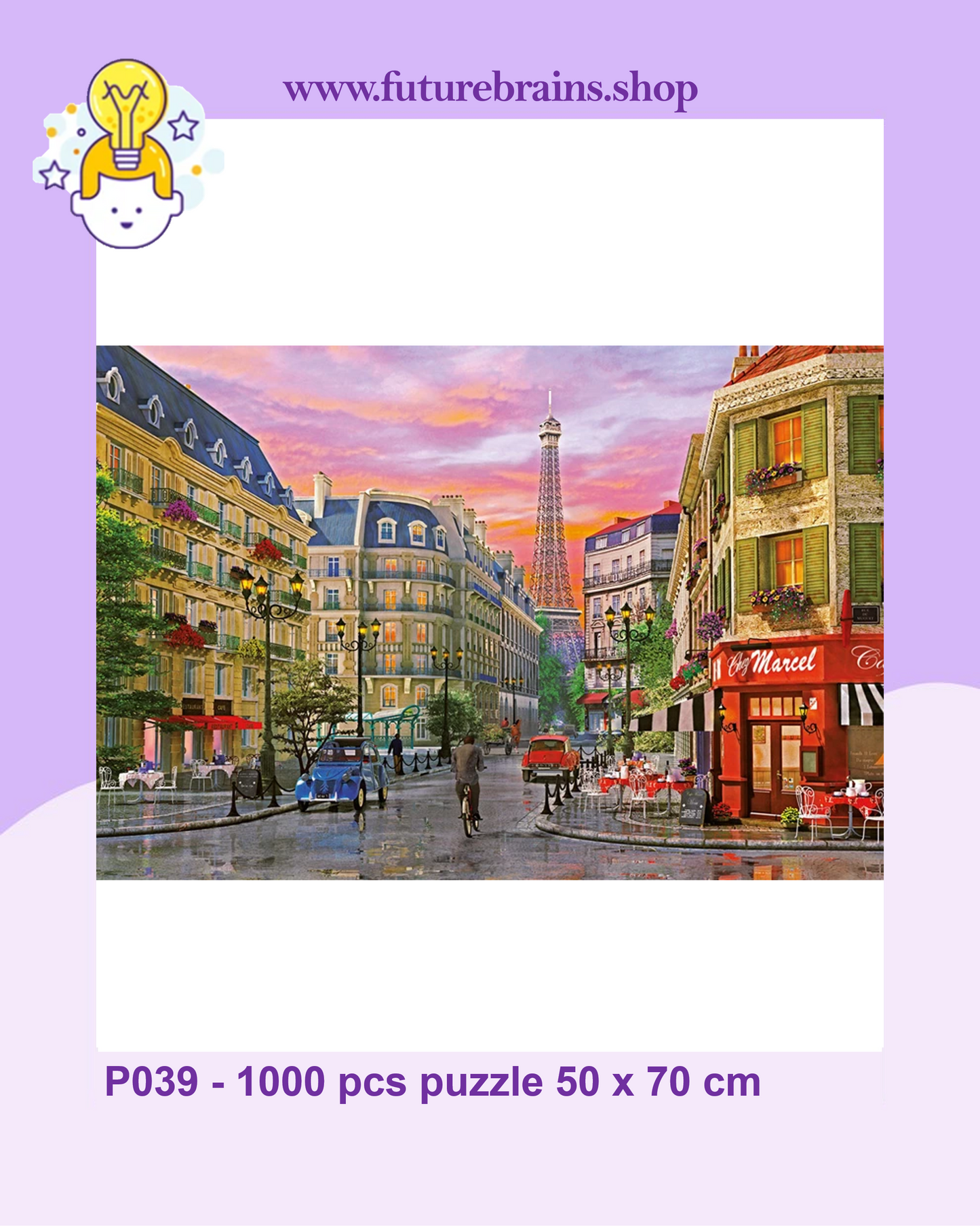 P039 - 1000 pcs puzzle 50 x 70 cm