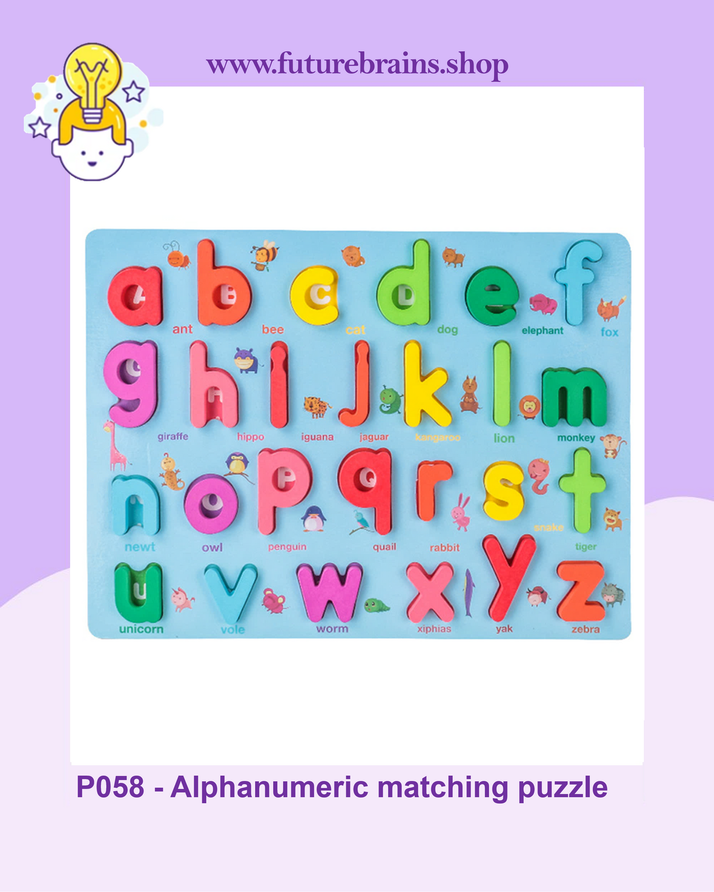 P058 - Alphanumeric matching puzzle