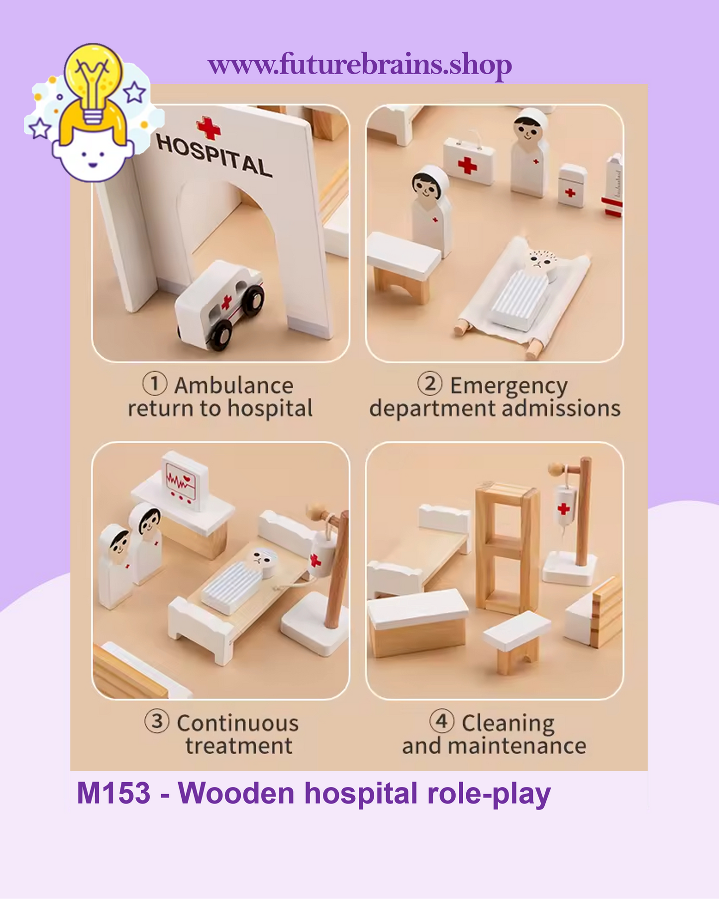 M153 - Wooden hospital role-play