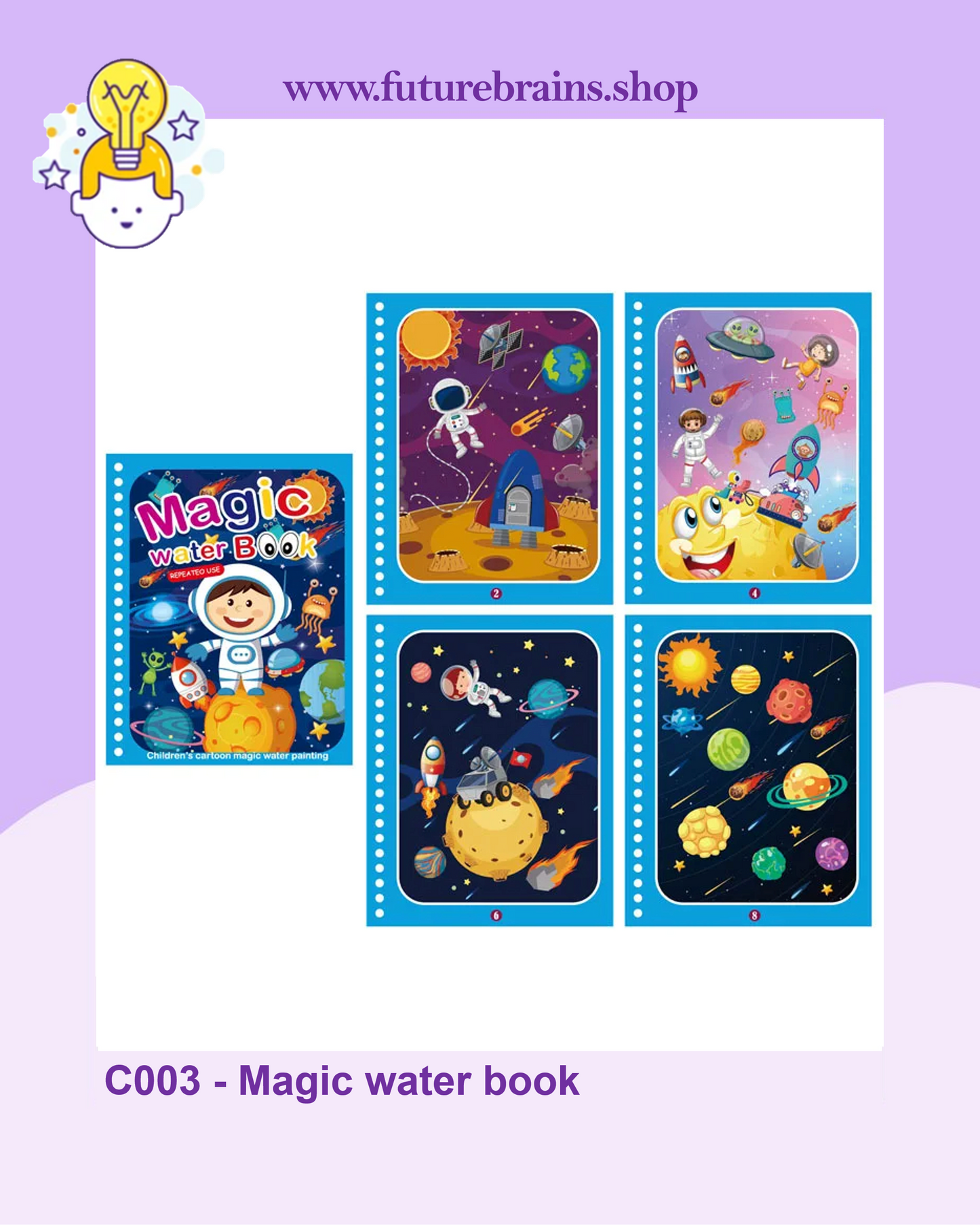 C003 - Magic water book (buy 5 for 5$)