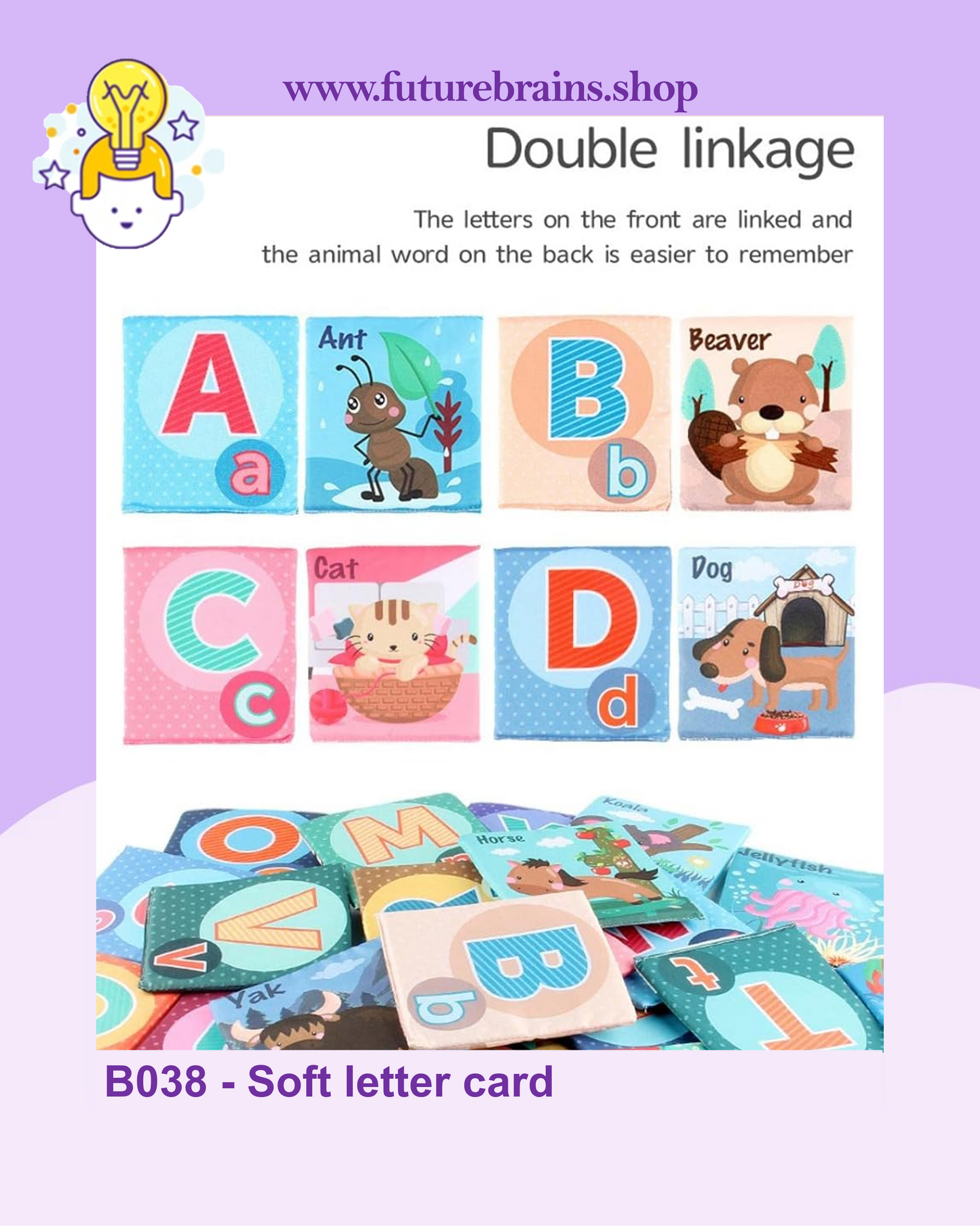 B038 - Soft letter card