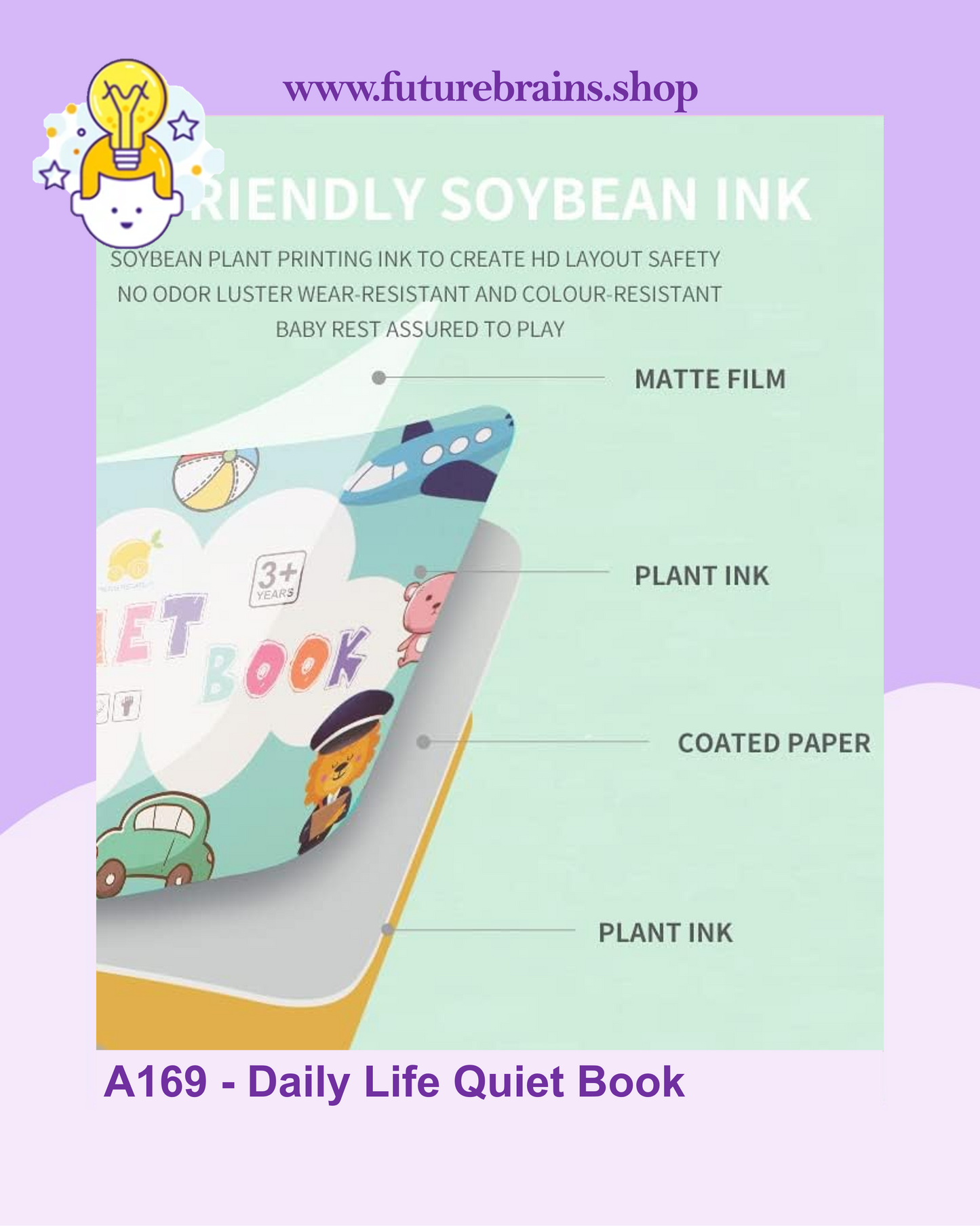 A169 - Daily Life Quiet Book