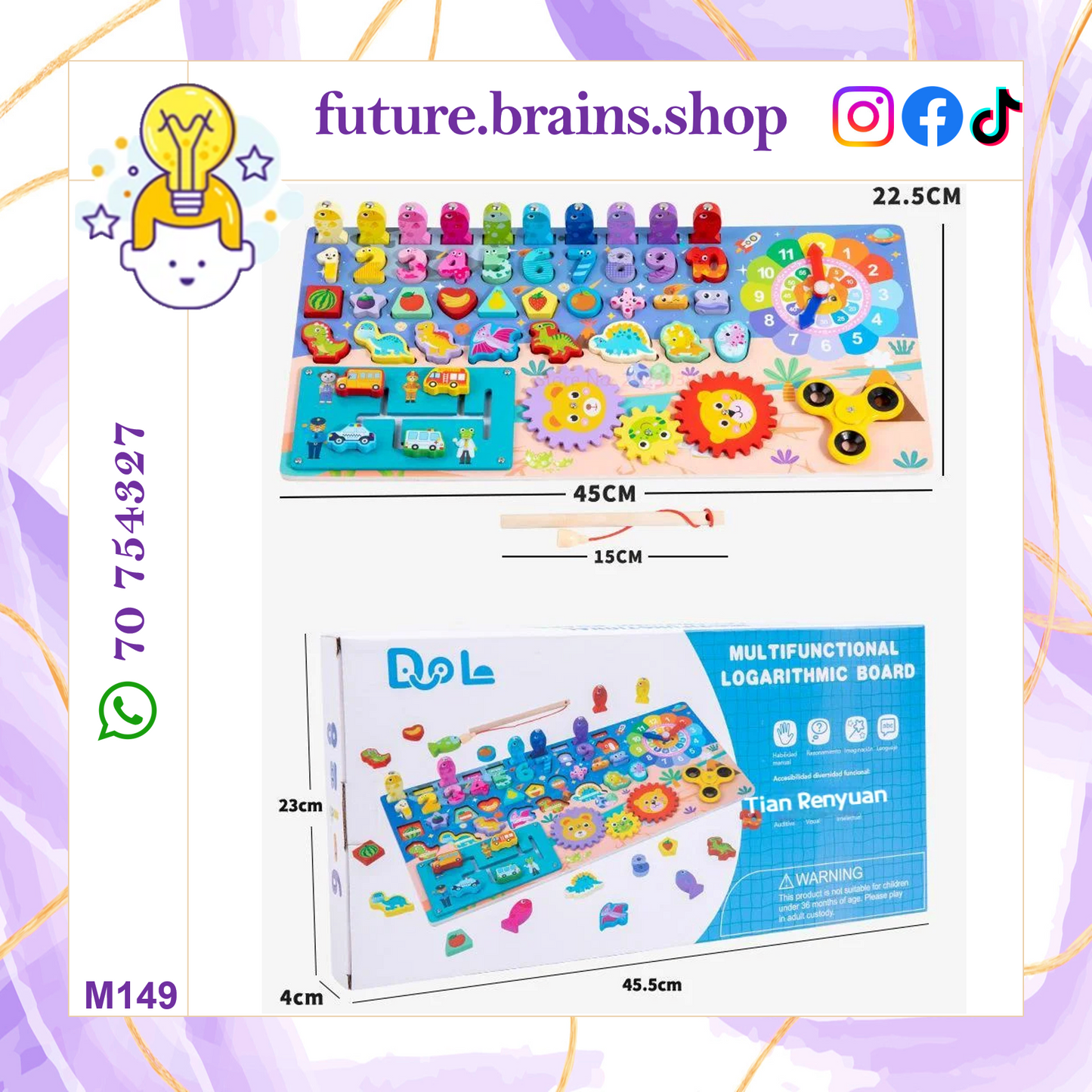 M149 - Multifunctional logarithmic board
