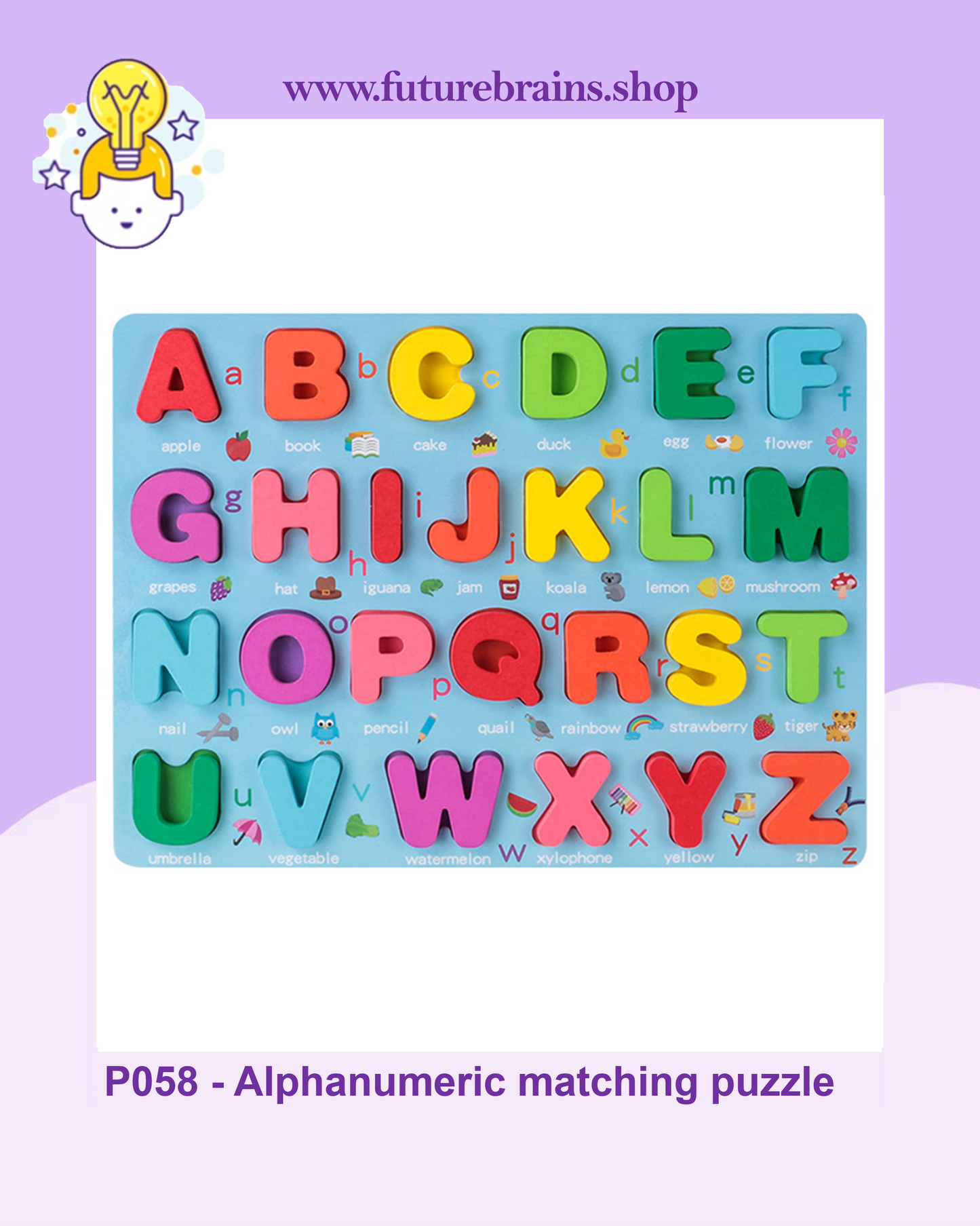 P058 - Alphanumeric matching puzzle