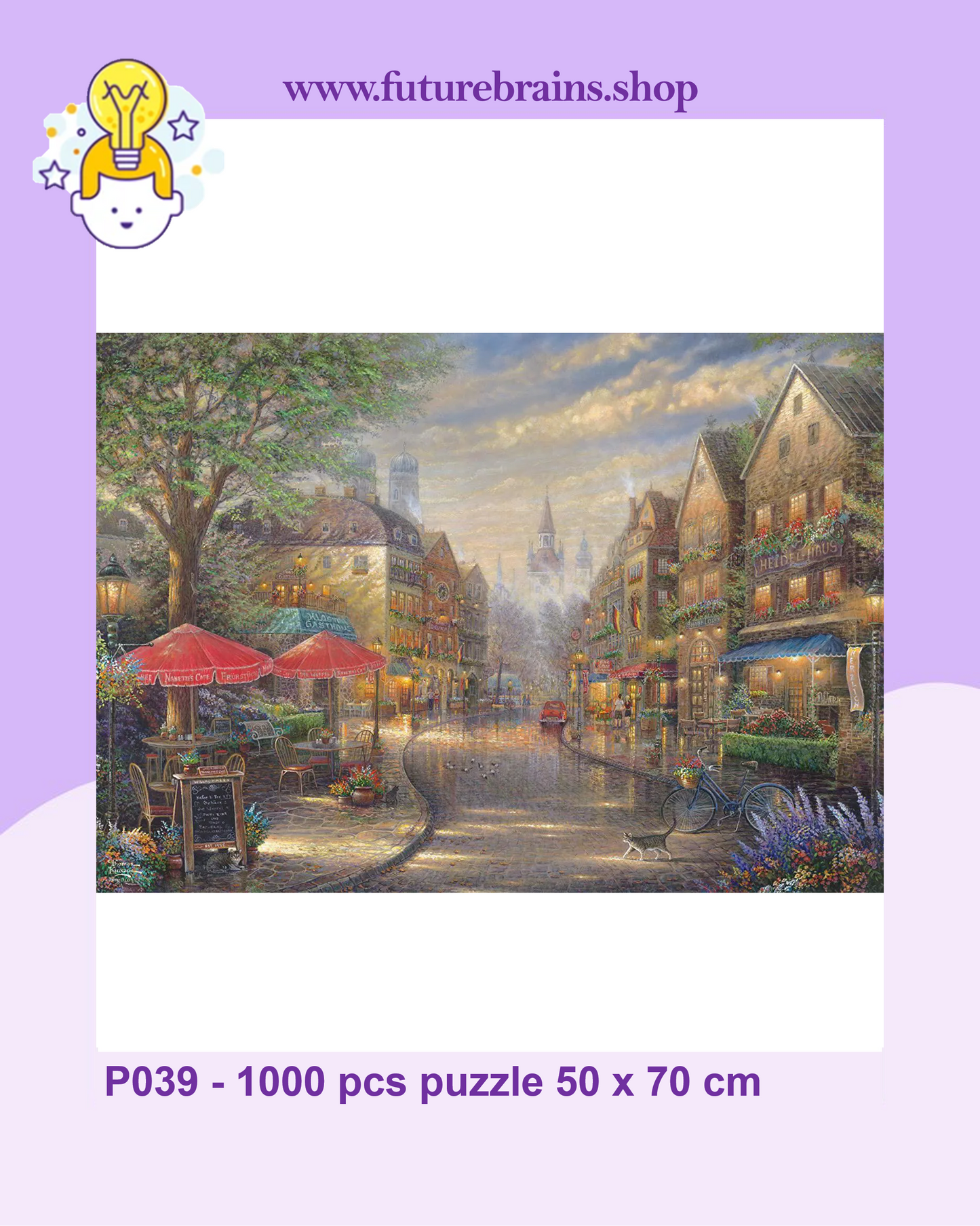 P039 - 1000 pcs puzzle 50 x 70 cm