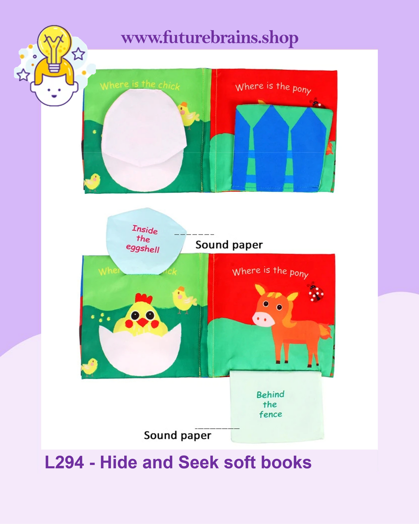 L294 - Hide and Seek soft books