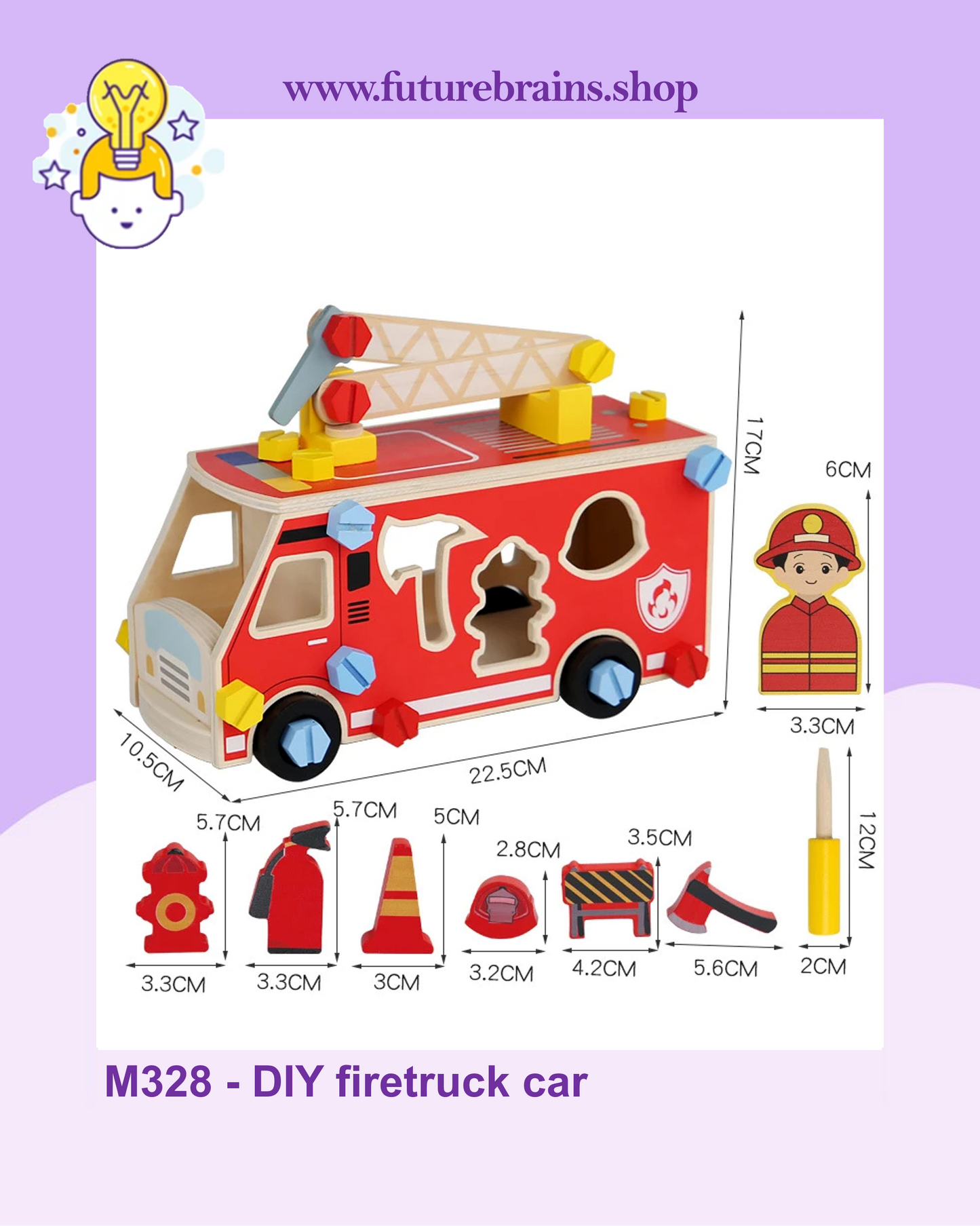 M328 - DIY firetruck car