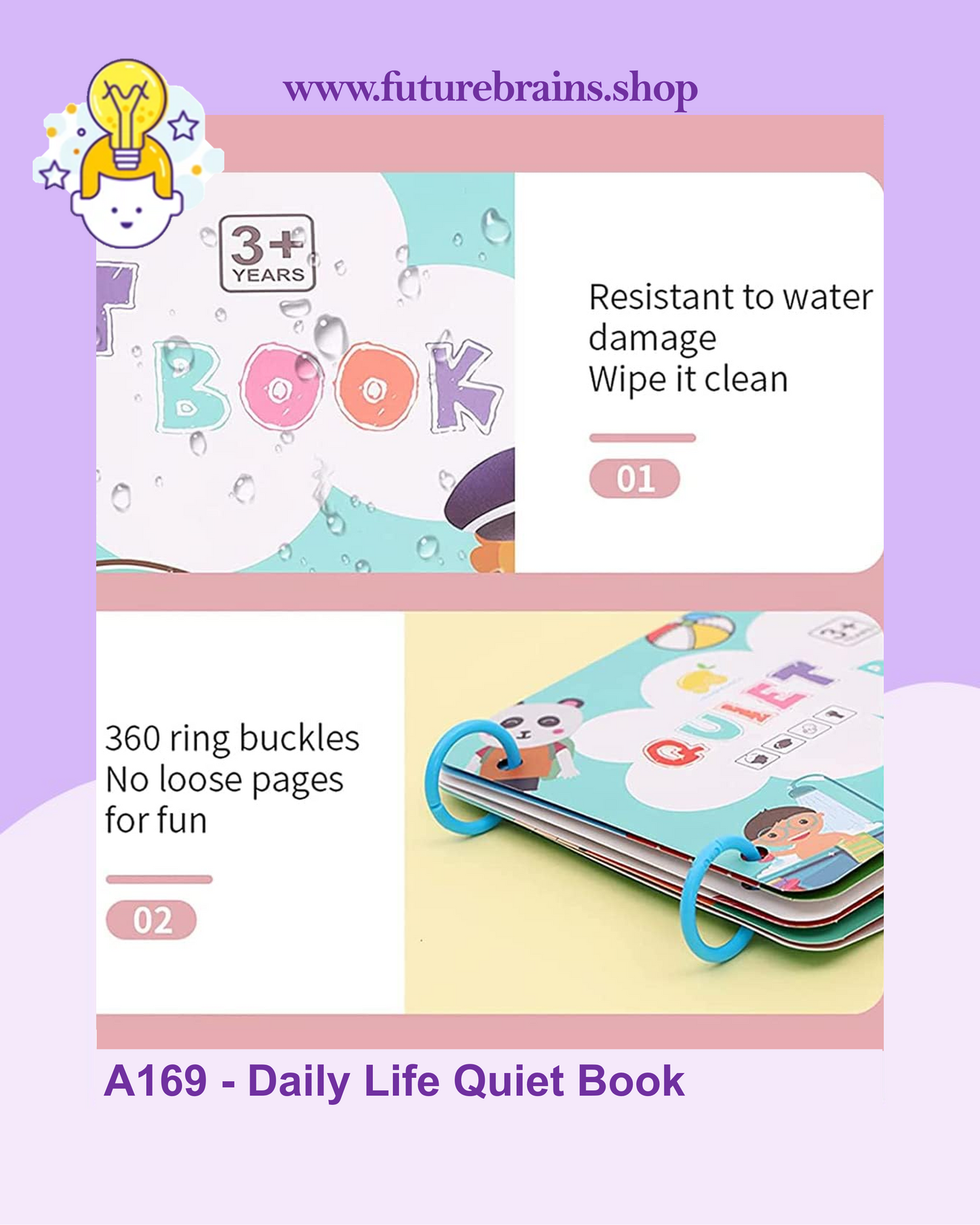 A169 - Daily Life Quiet Book