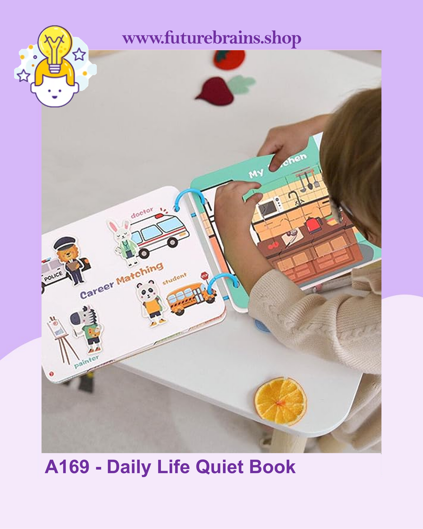 A169 - Daily Life Quiet Book