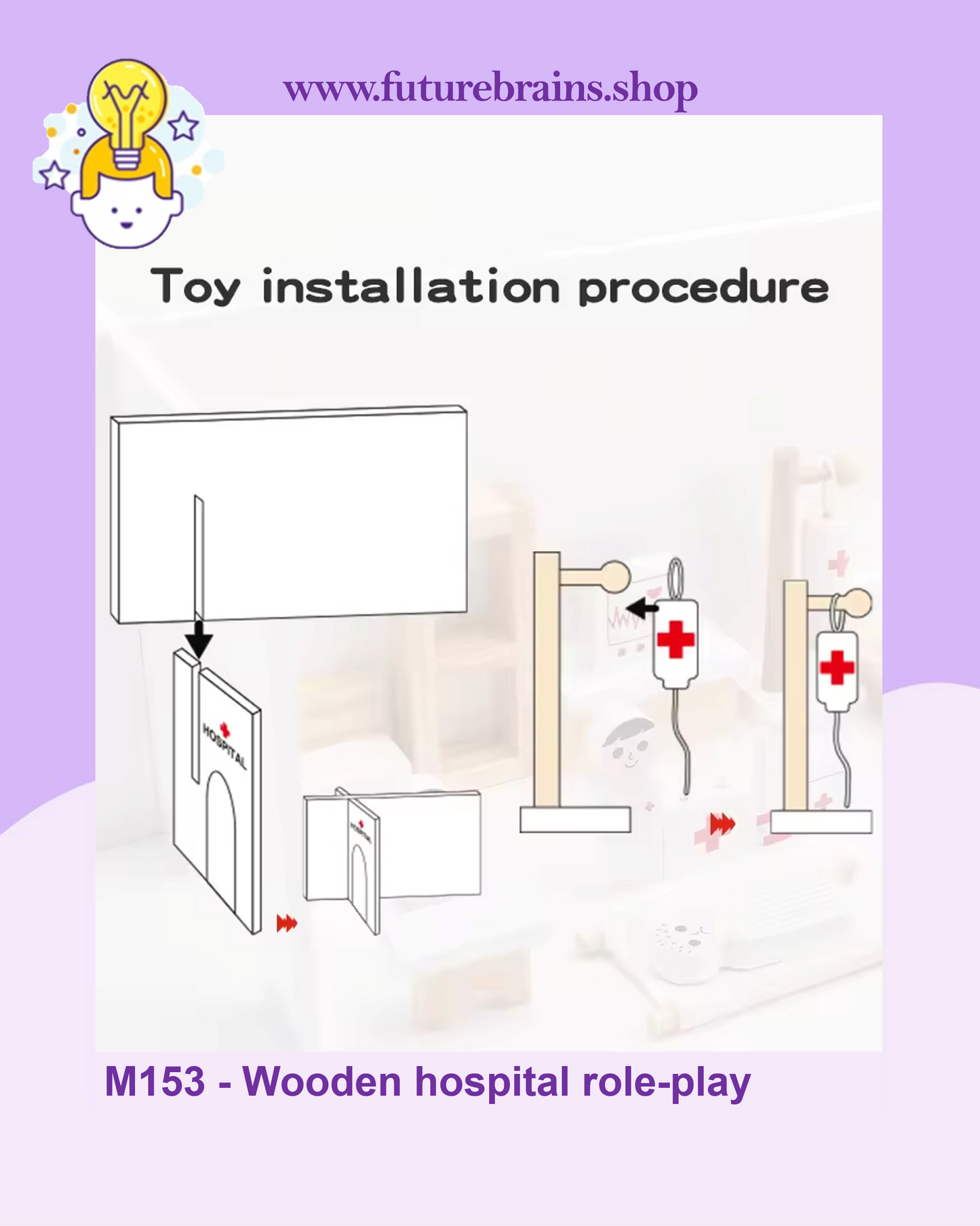 M153 - Wooden hospital role-play