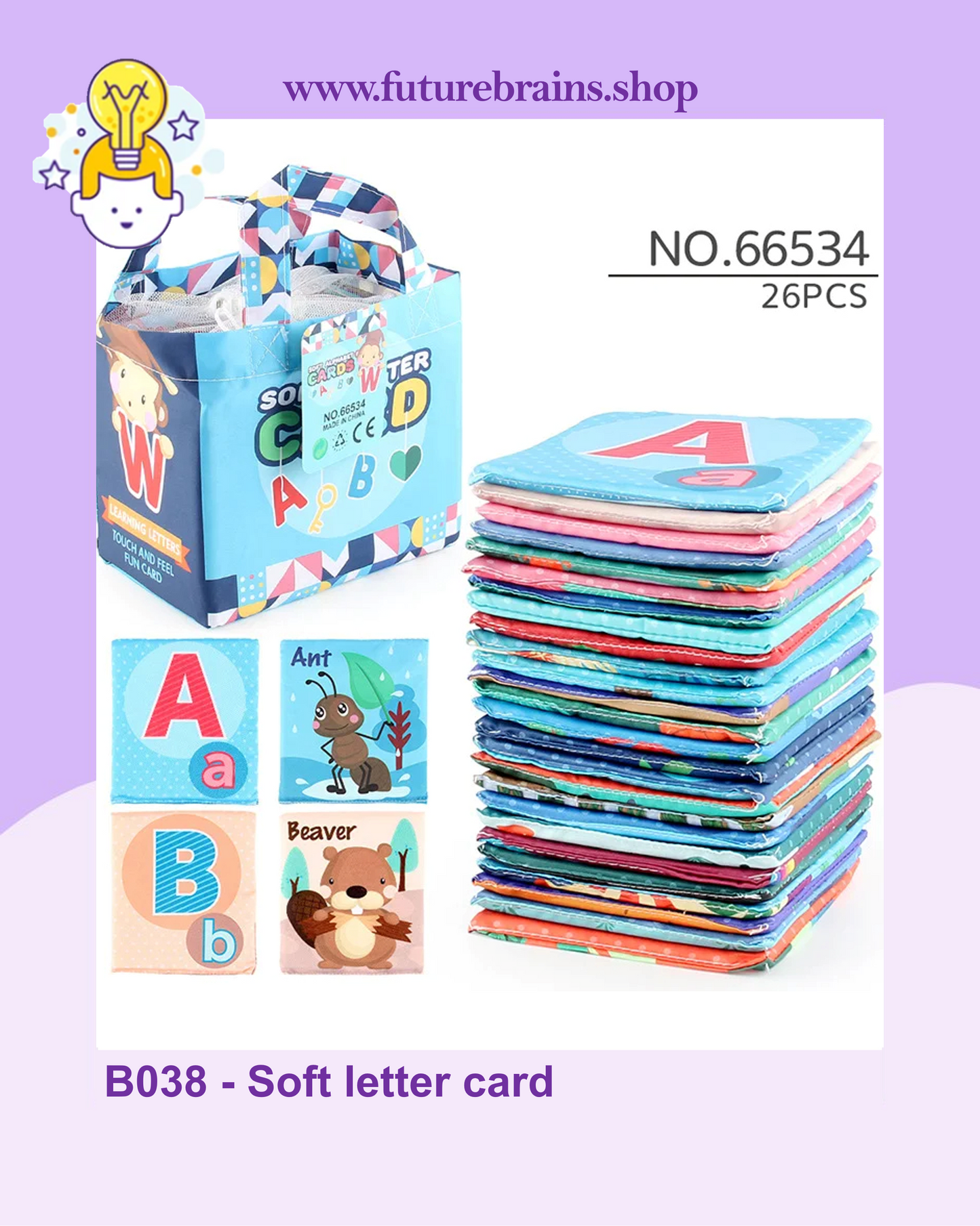 B038 - Soft letter card