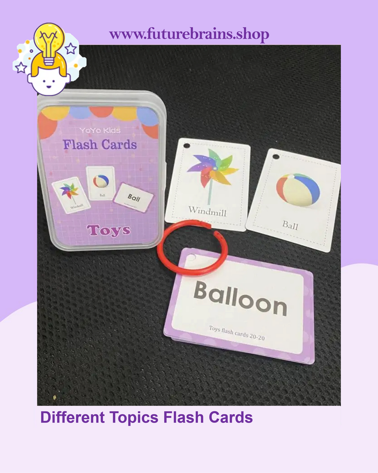 Different Topics Flash Cards (Buy 7 boxes Get 1 FREE)